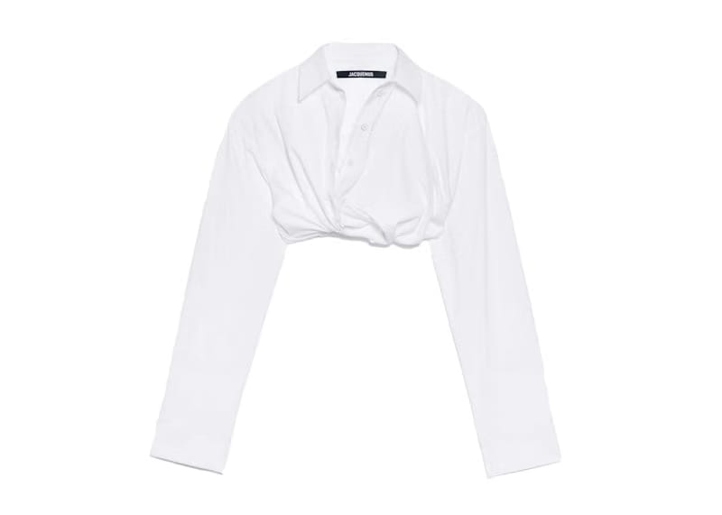 Jacquemus La Chemise Bahia Courte Shirt White