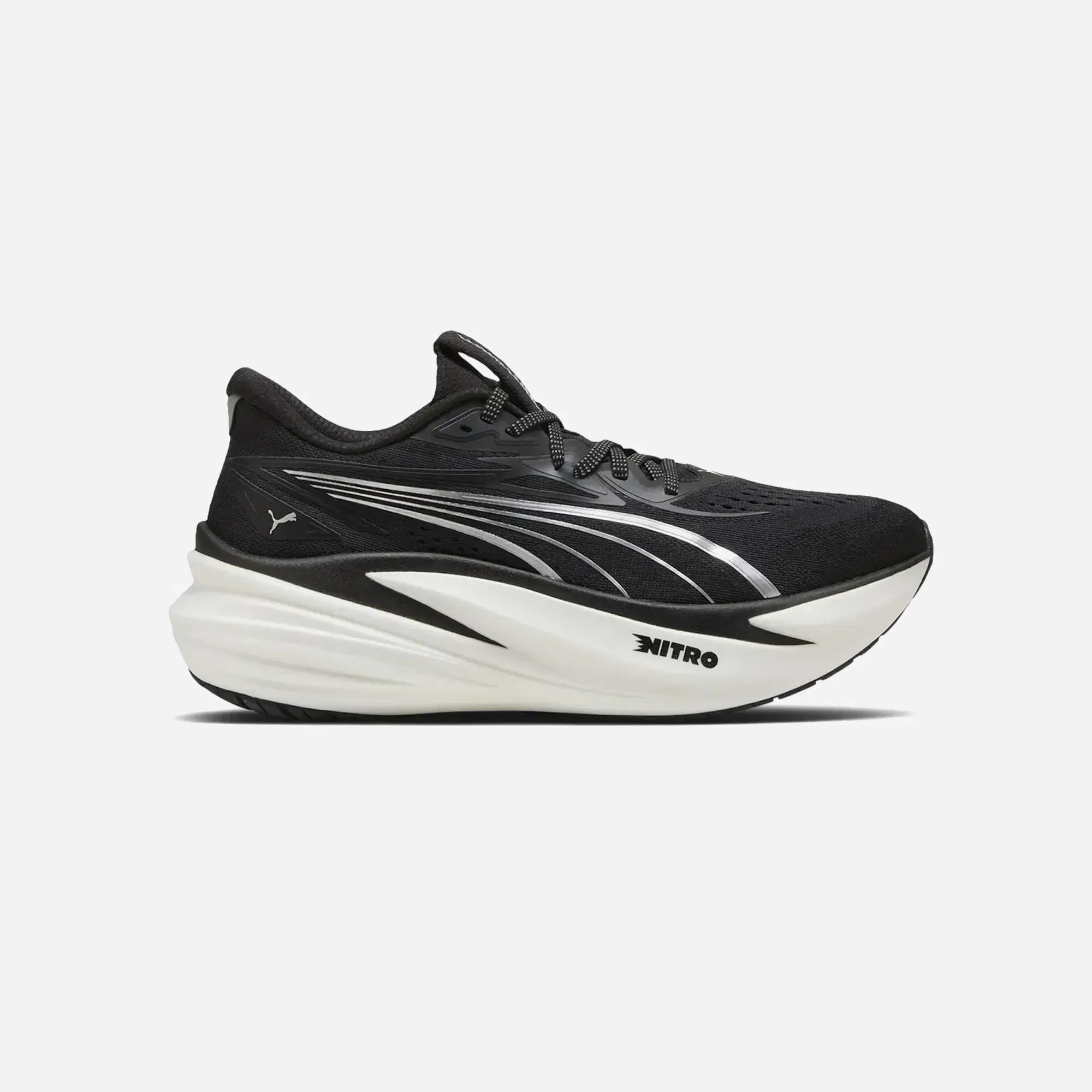 Puma MagMax NITRO 2 Road Running Shoes Black White