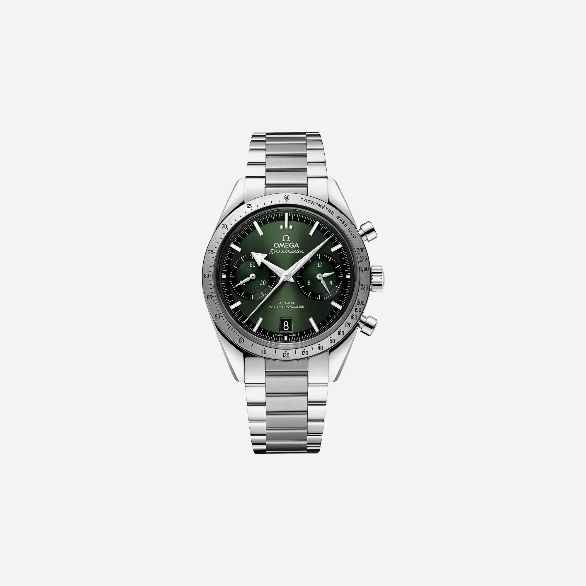 Omega Speedmaster '57 Green Dial Steel Strap Watch - 332.10.41.51.10.001