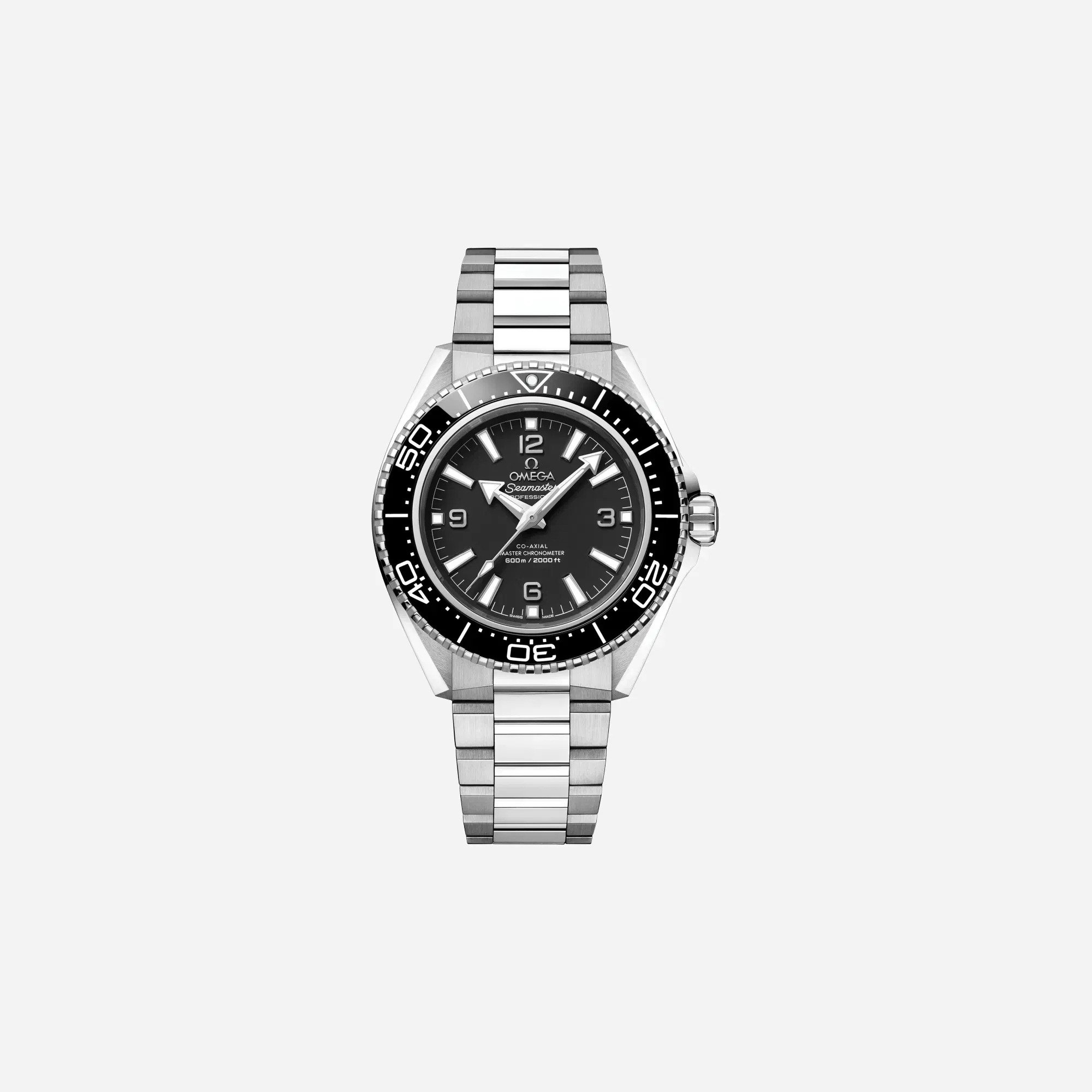 Omega Seamaster Planet Ocean 600M Black Dial Stainless Steel Strap Watch - 217.30.42.21.01.001