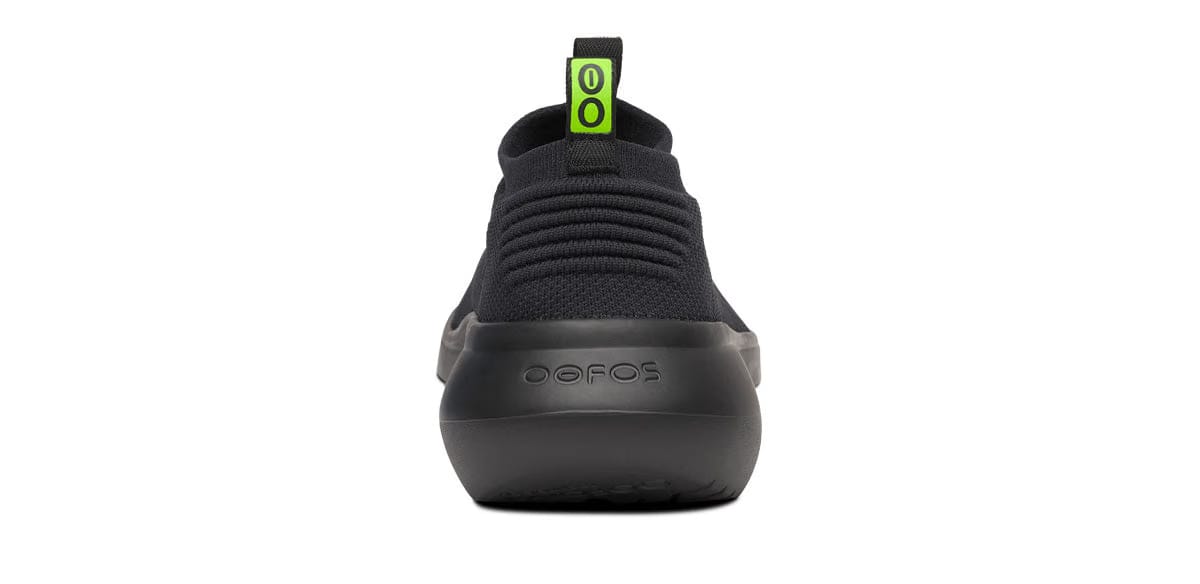 Oofos Men's Slip-On Shoe Black