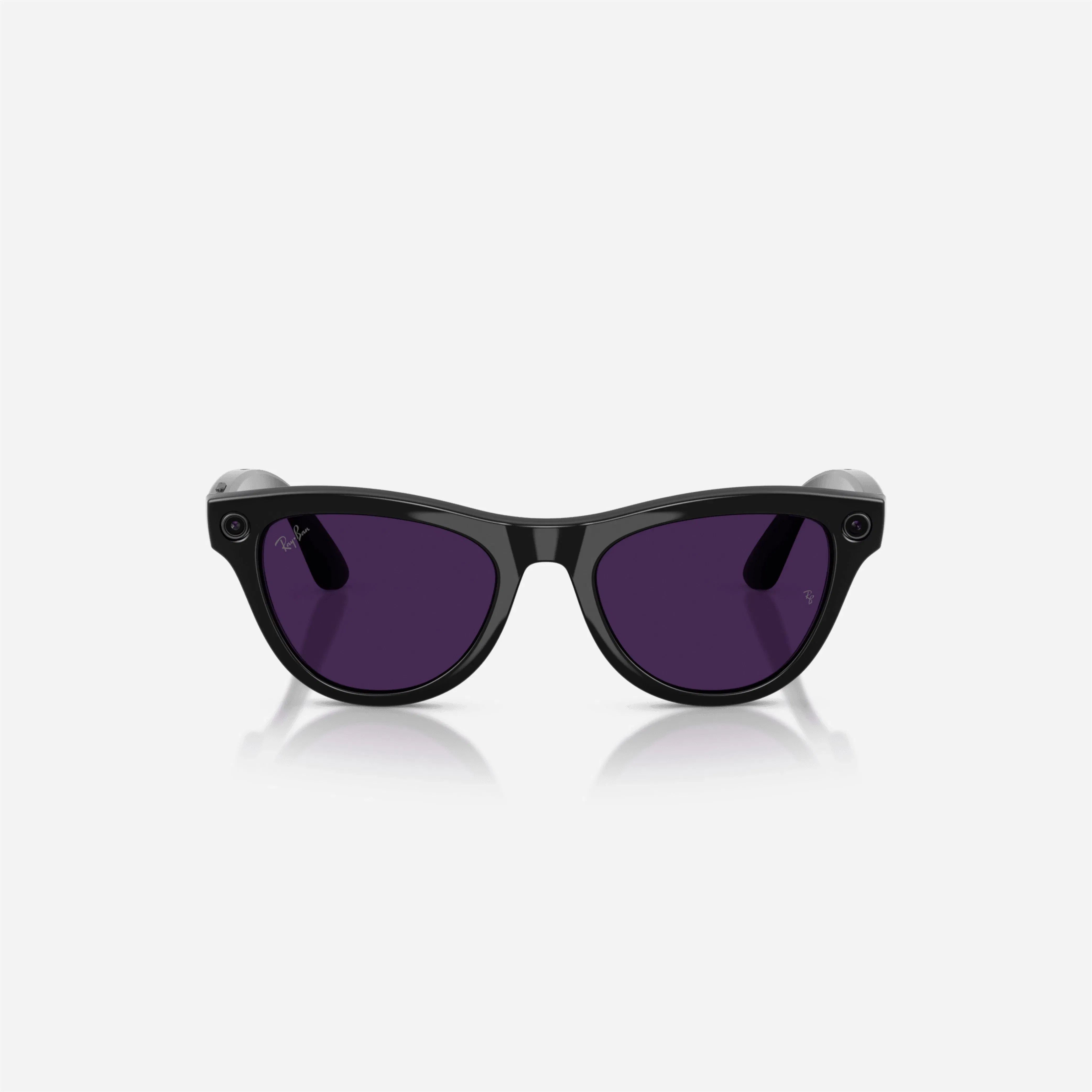 Ray-Ban Meta Skyler Shiny Black Frame Violet Lens Transition - Gen 2