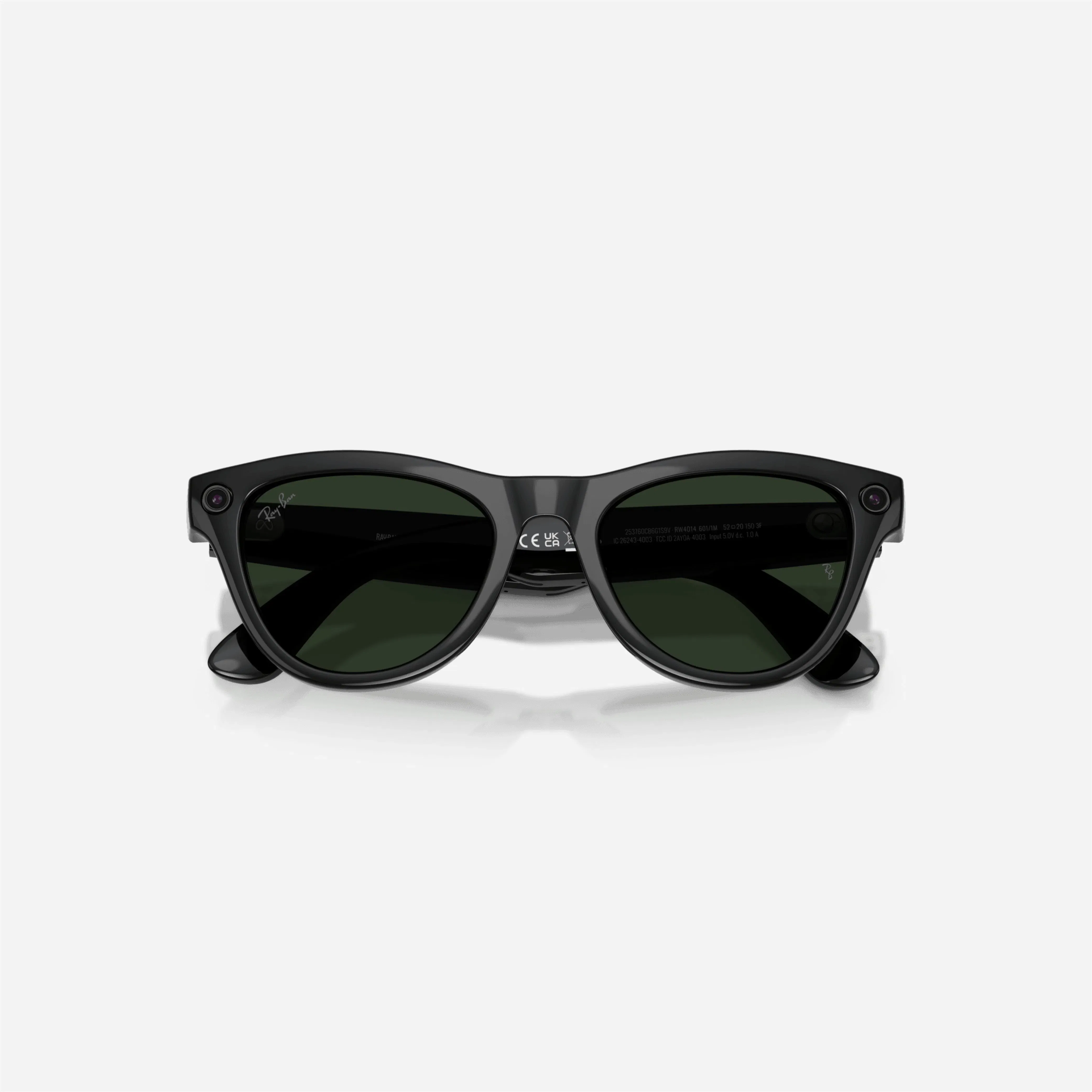Ray-Ban Meta Skyler Shiny Black Frame Clear-Graphite Green Lens Transition - Gen 2