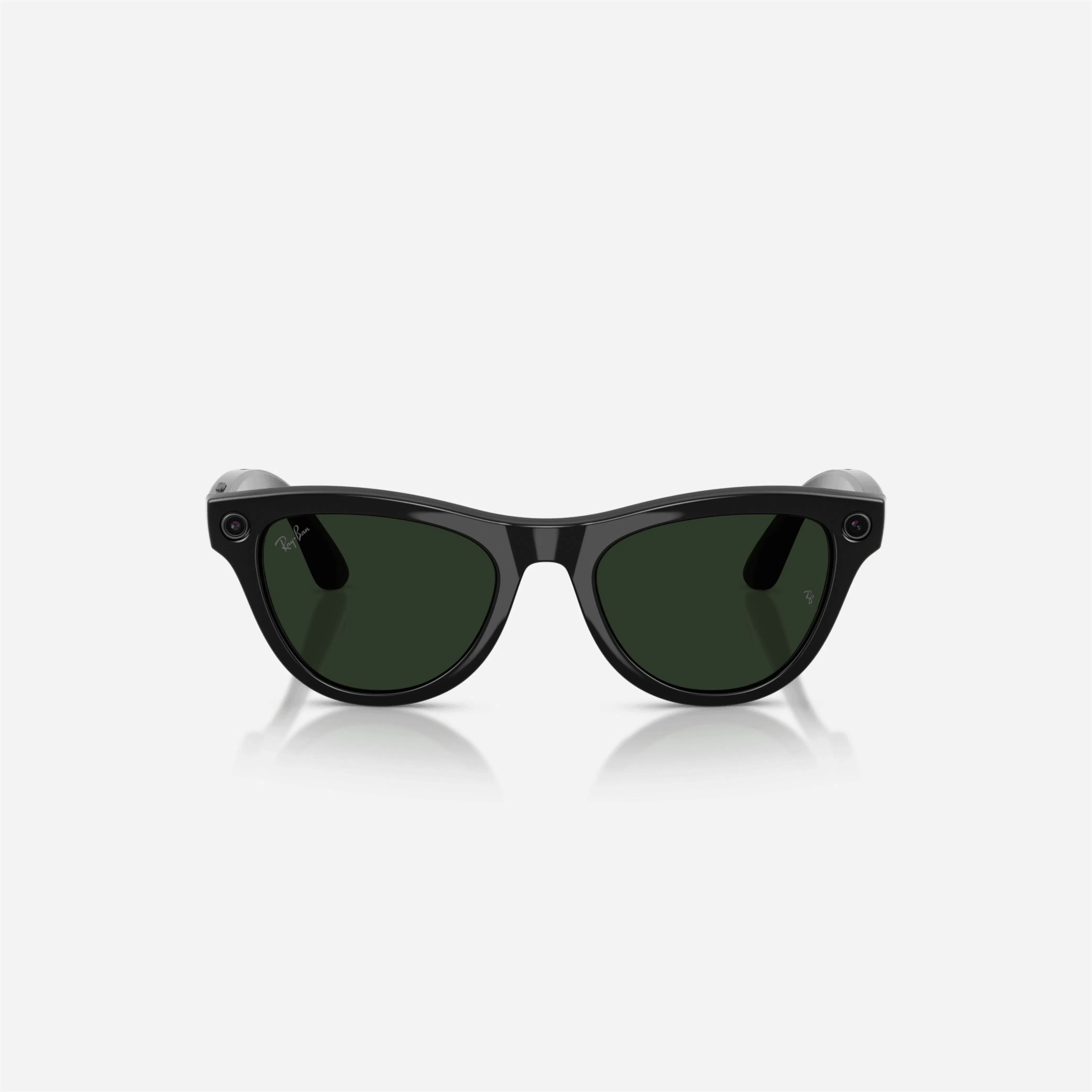 Ray-Ban Meta Skyler Shiny Black Frame Clear-Graphite Green Lens Transition - Gen 2