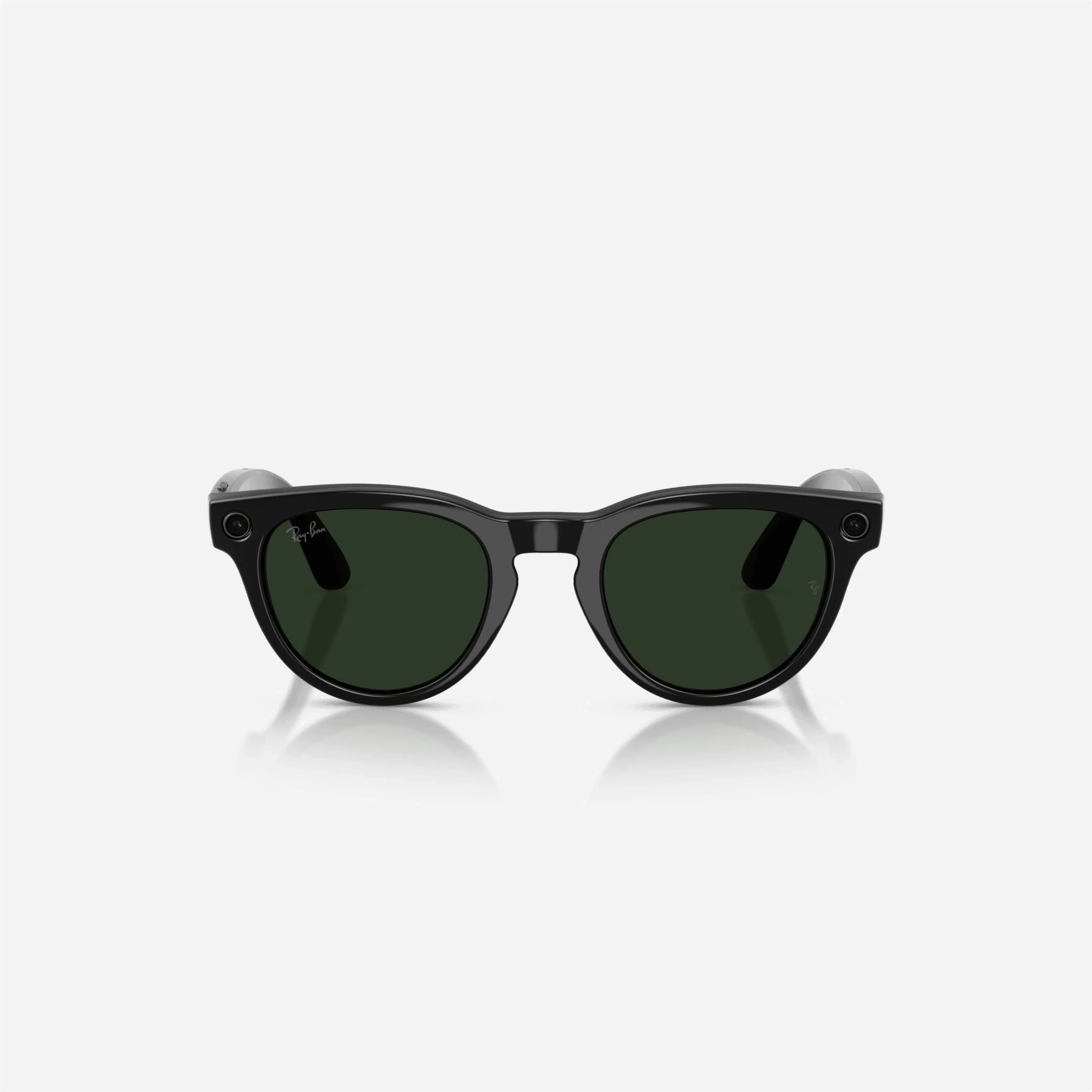 Ray-Ban Meta Headliner Shiny Black Frame Clear-Graphite Green Lens Transition - Gen 2