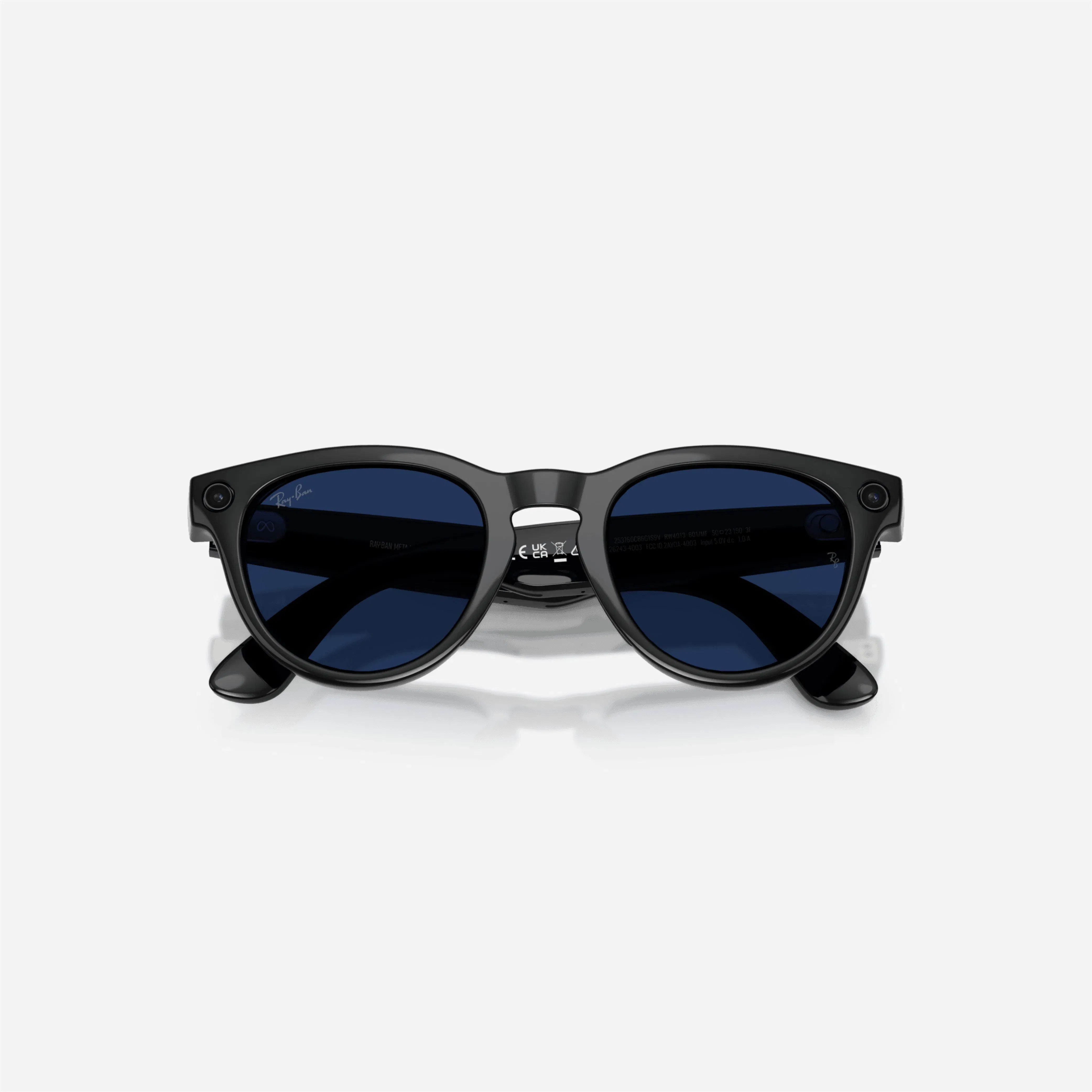 Ray-Ban Meta Headliner Shiny Black Frame Clear-Sapphire Lens Transition - Gen 2
