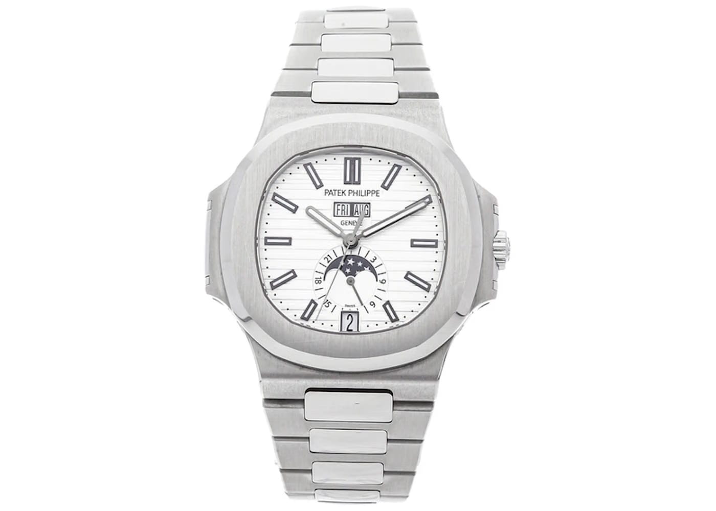 Patek Philippe Complications Nautilus Annual Calendar Moon Phases 5726/1A-010