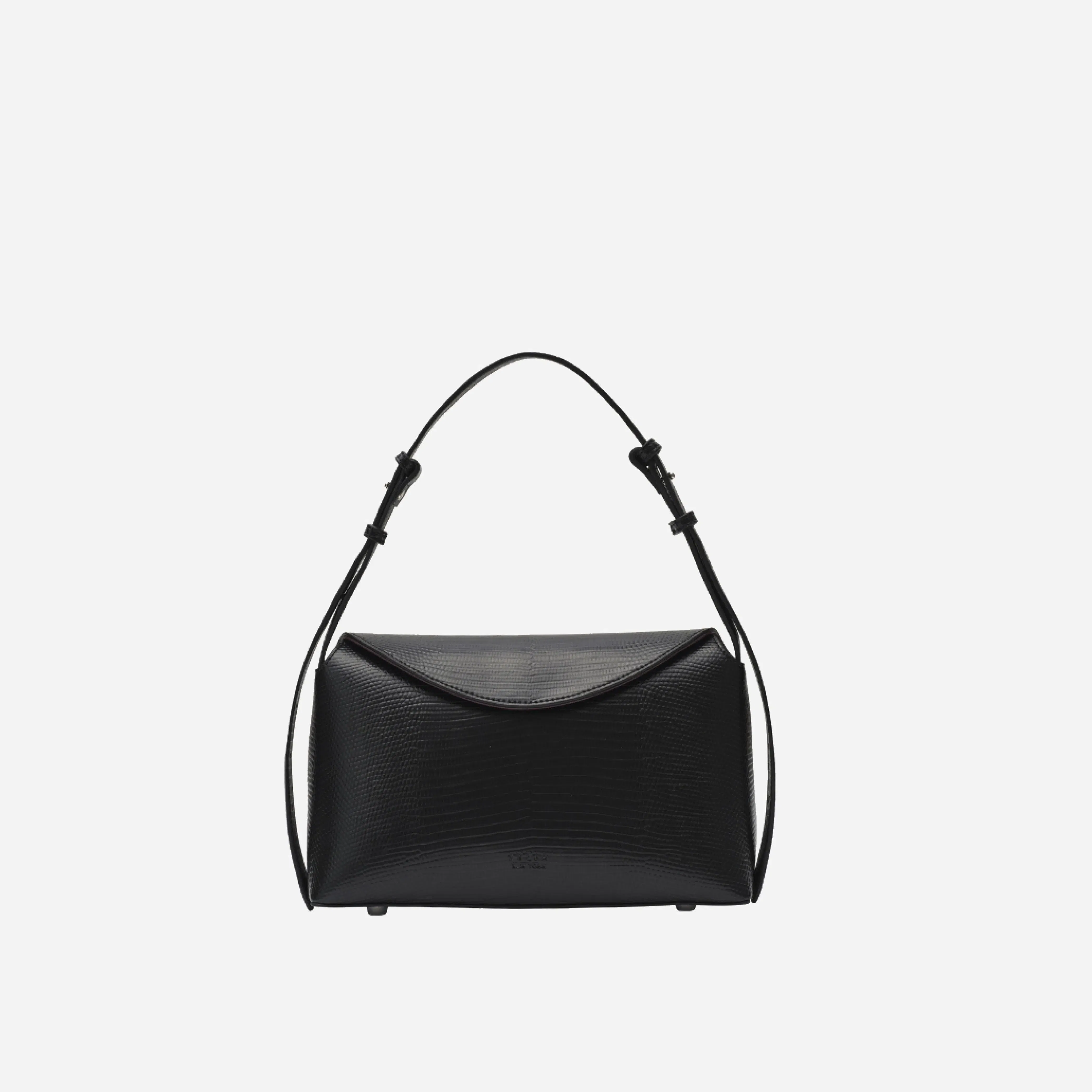 Freja Hudson Bag Black Lizard