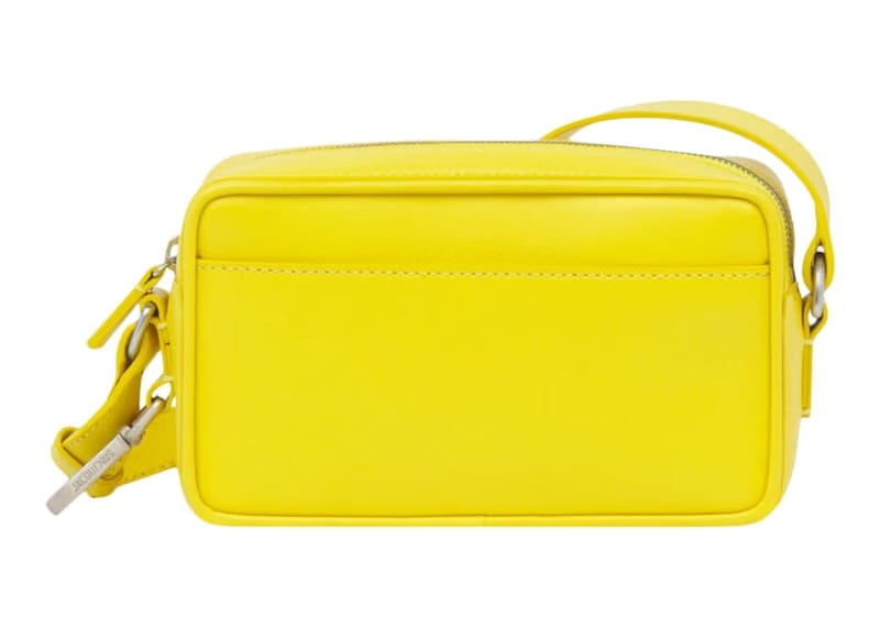 Jacquemus Le Baneto Strapped Pochette Bag Yellow