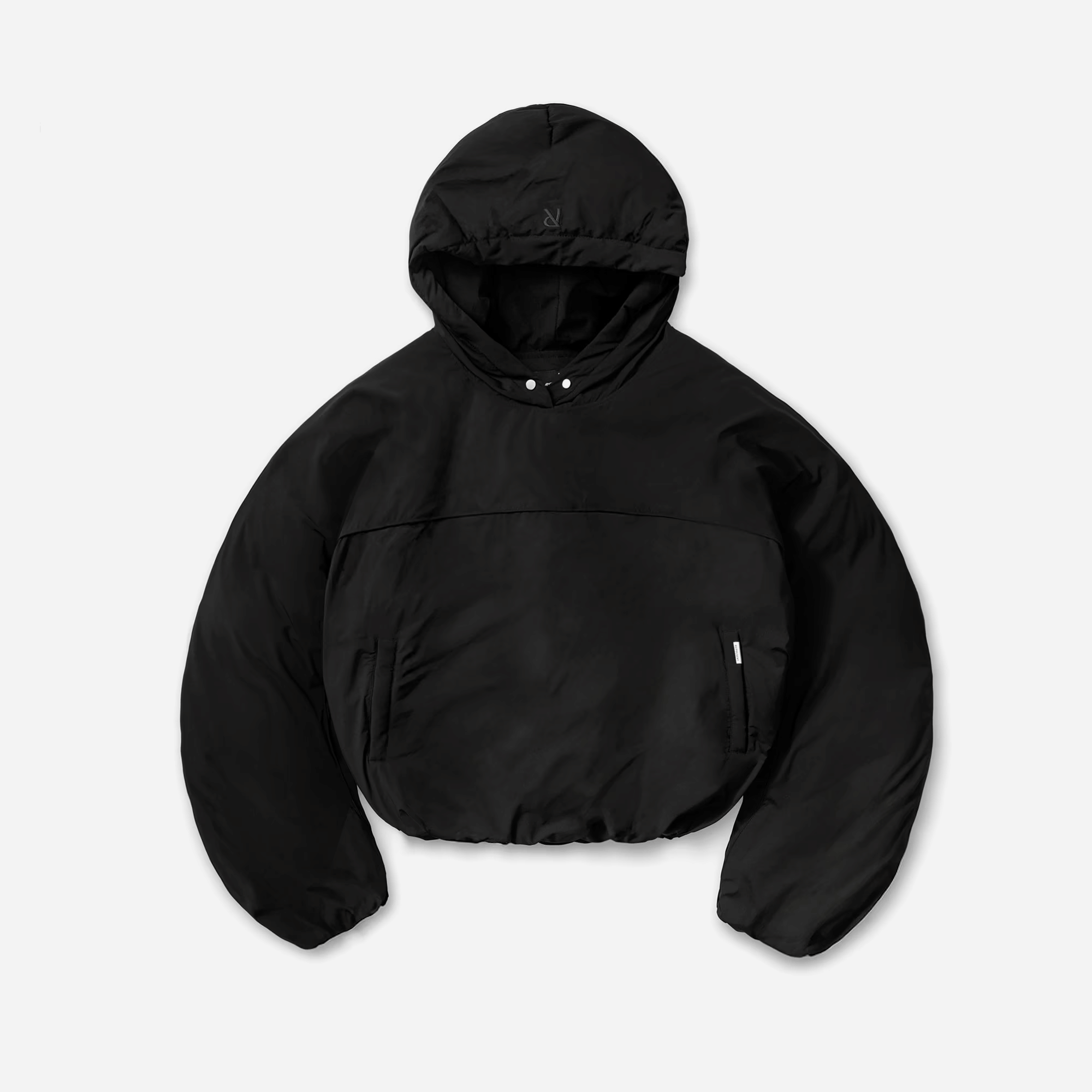 Represent Arch Pullover Puffer Jet Black SS26