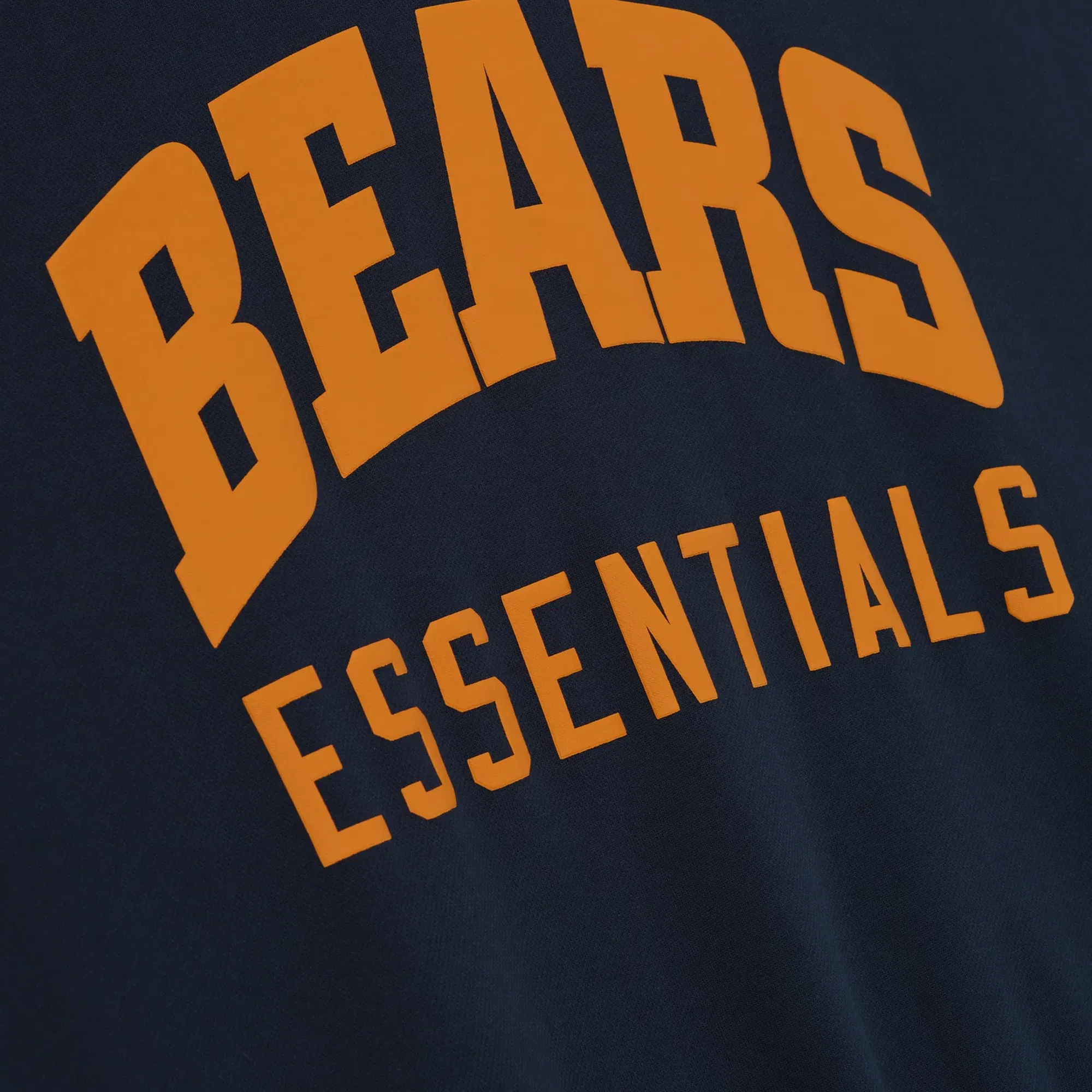 Fear Of God Essentials Bears Sport Hoodie Dark Sapphire Homestead Heather