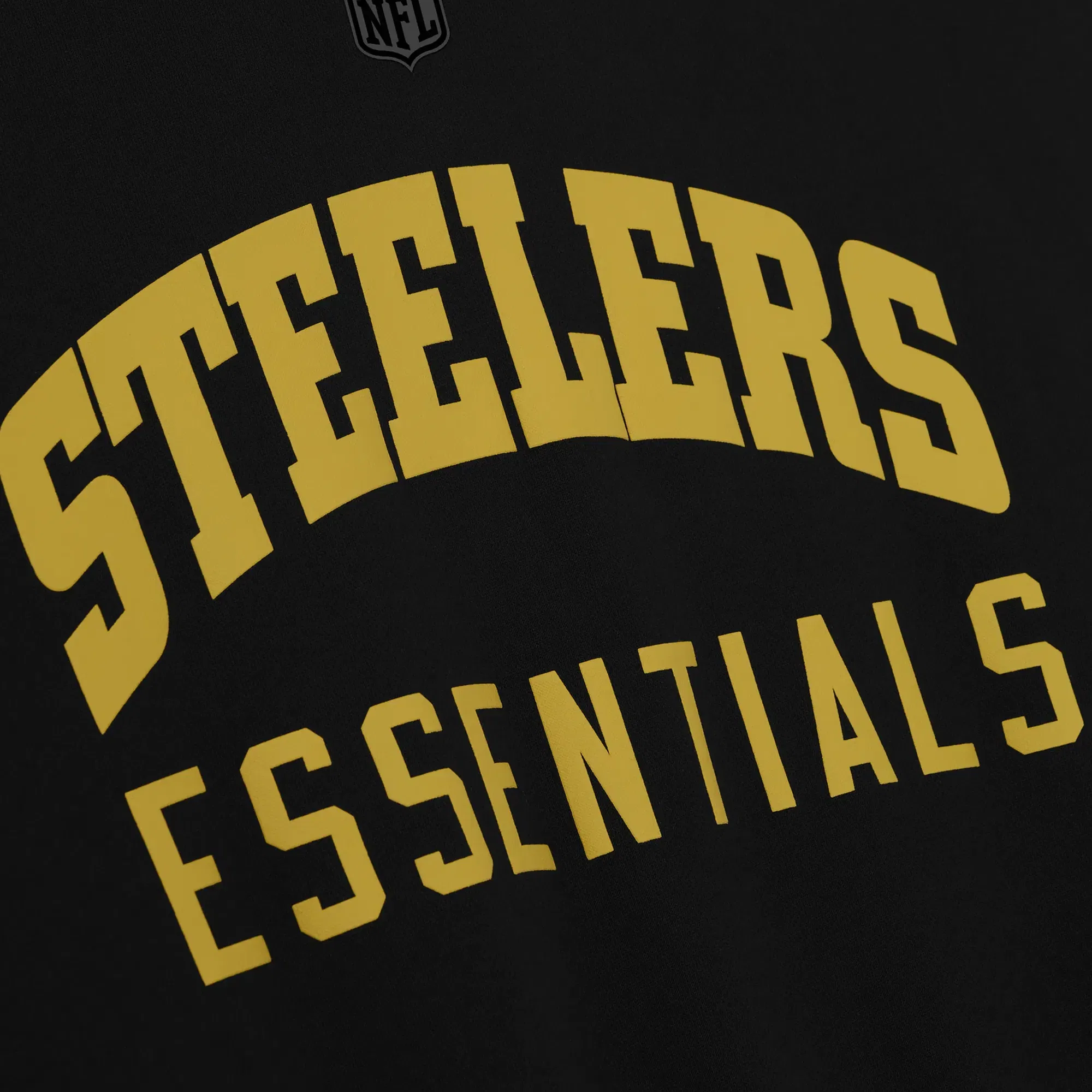 Fear Of God Essentials Steelers Sport Hoodie Black Homestead Heather