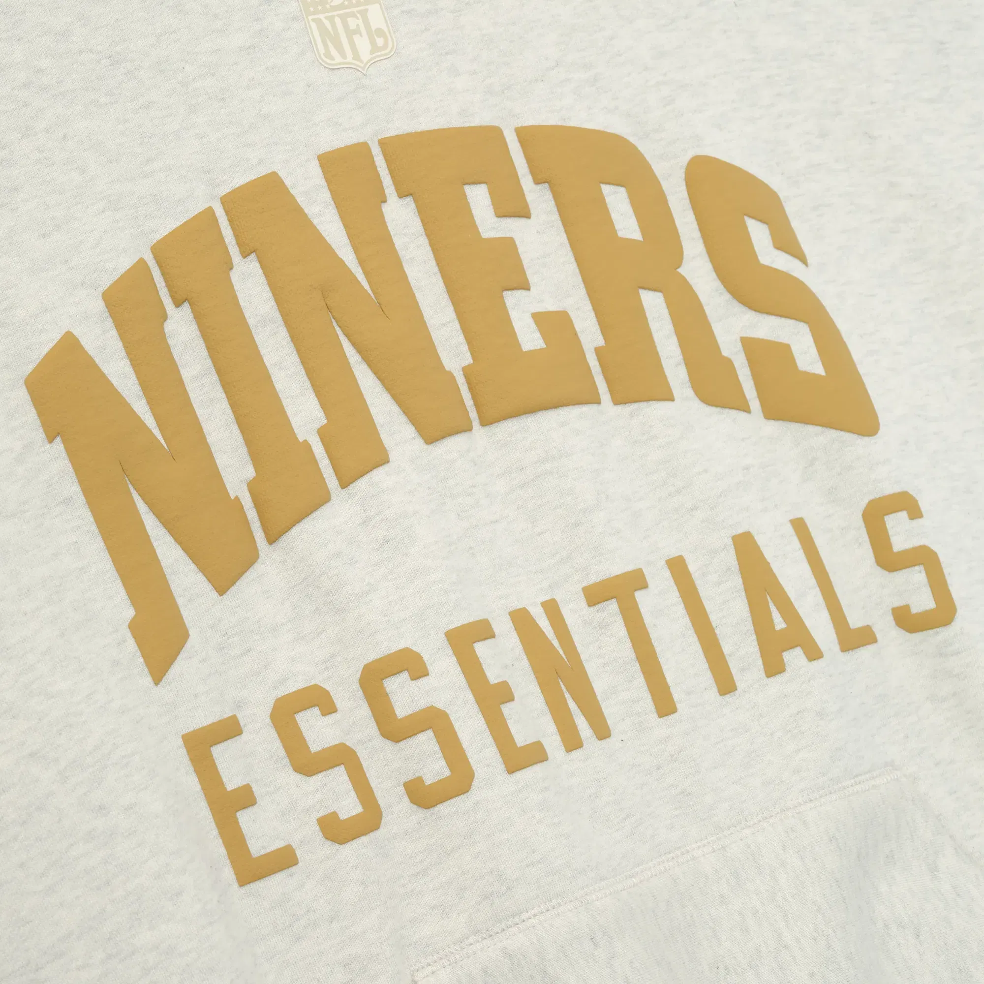 Fear Of God Essentials Forty Niners Sport Crewneck Oatmeal Heather