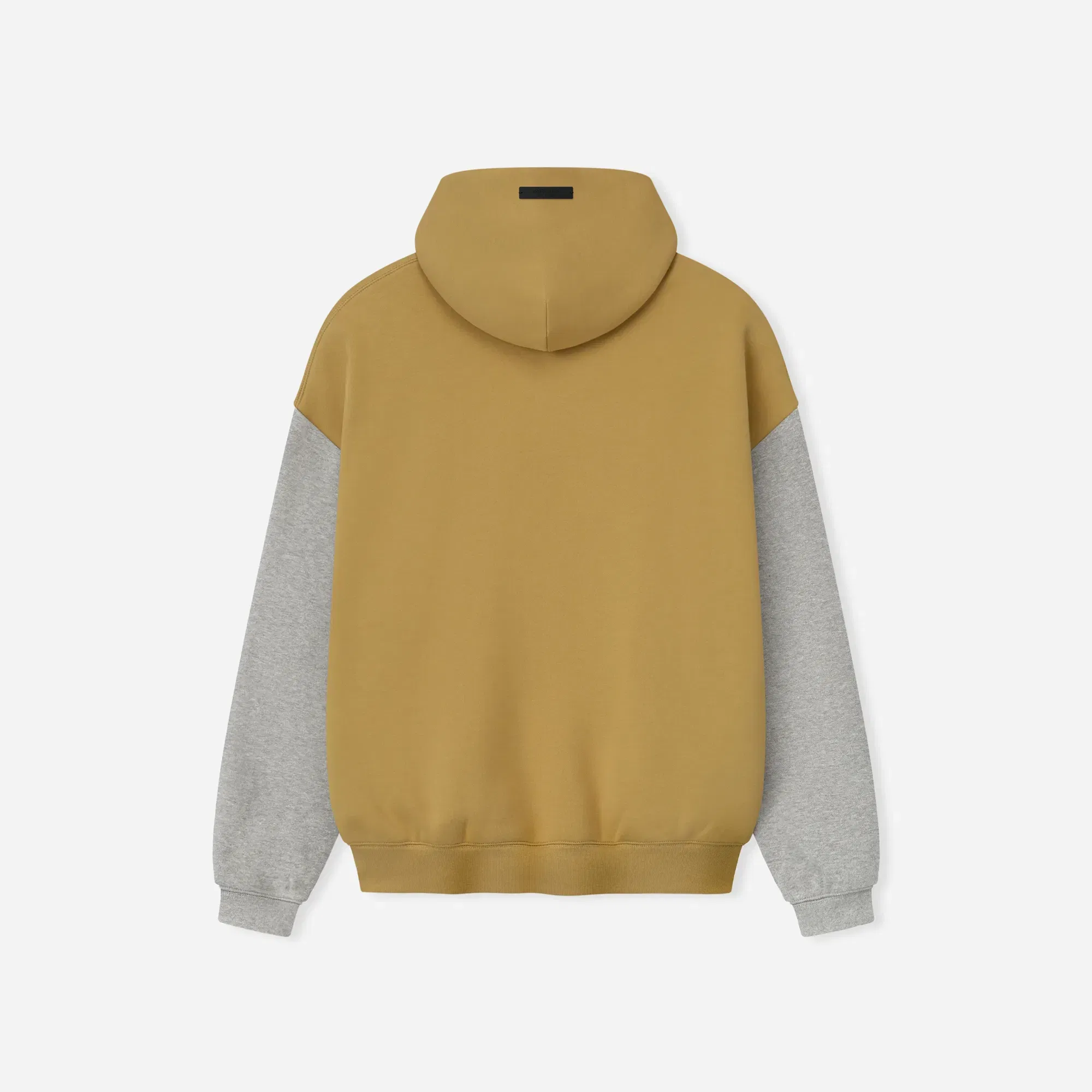 Fear Of God Essentials Forty Niners Sport Hoodie Prairie Sand Concrete Heather