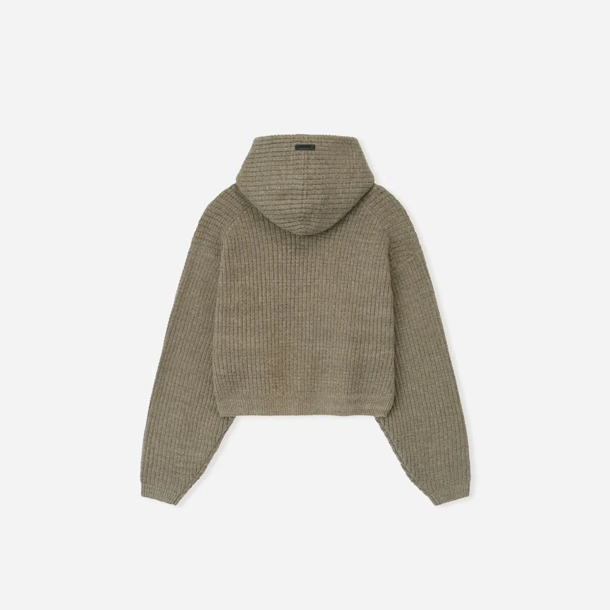 Fear Of God Essentials Heavy Waffle 90s Hoodie Hometown Heather WMNS