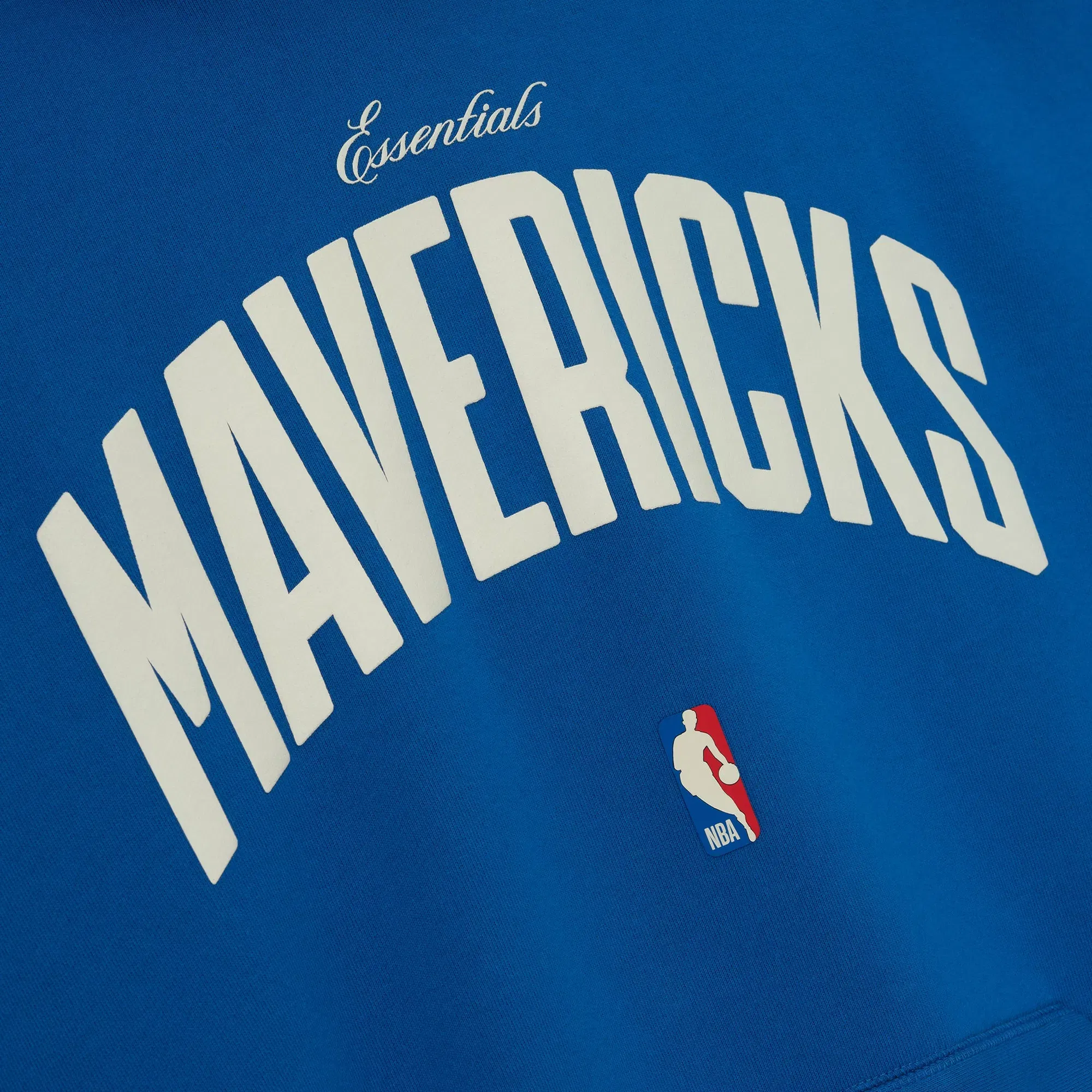 Fear Of God Essentials Mavericks 90s Hoodie Blue