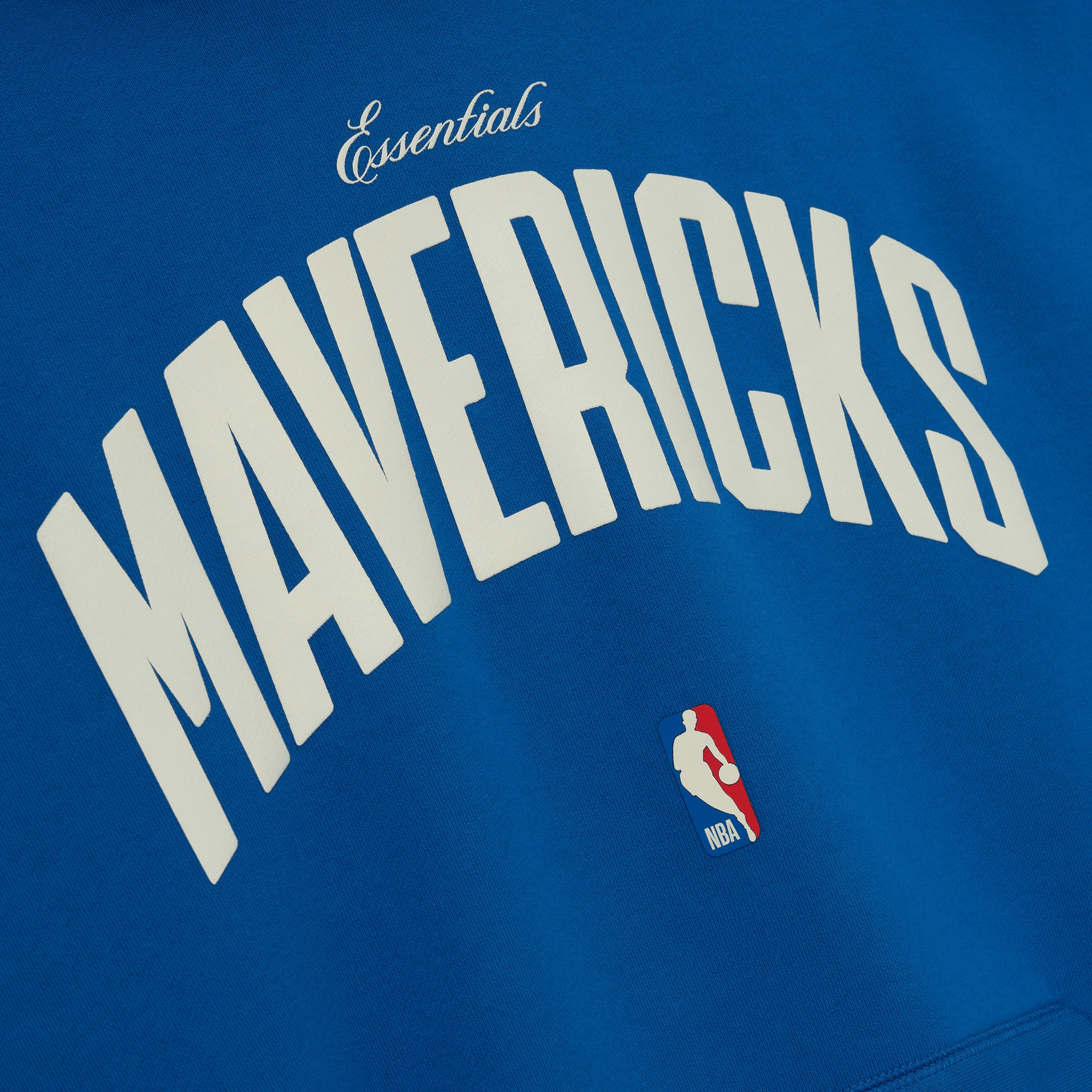 Fear Of God Essentials Mavericks 90s Hoodie Blue