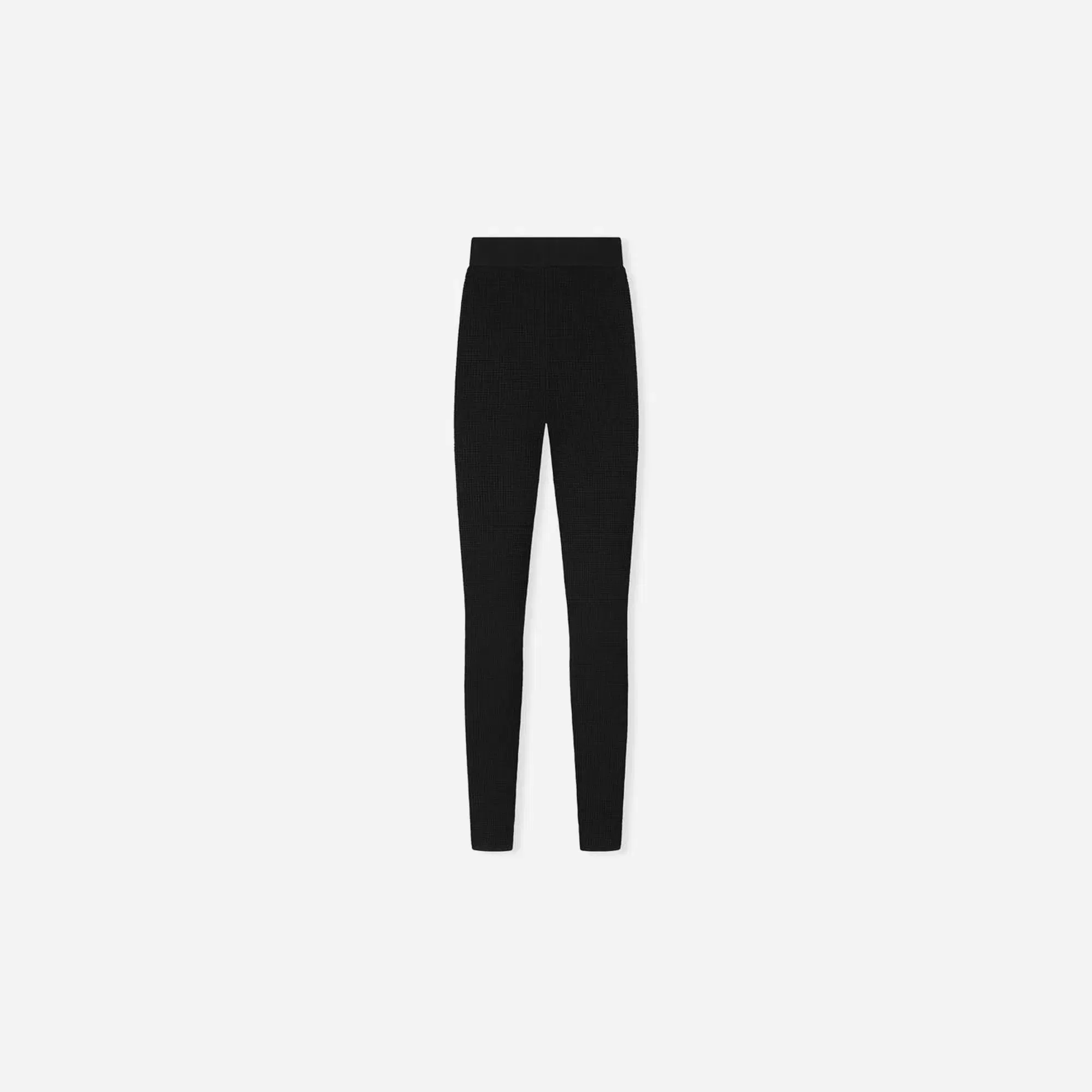 Fear Of God Essentials Womens Waffle Leggings Vintage Black