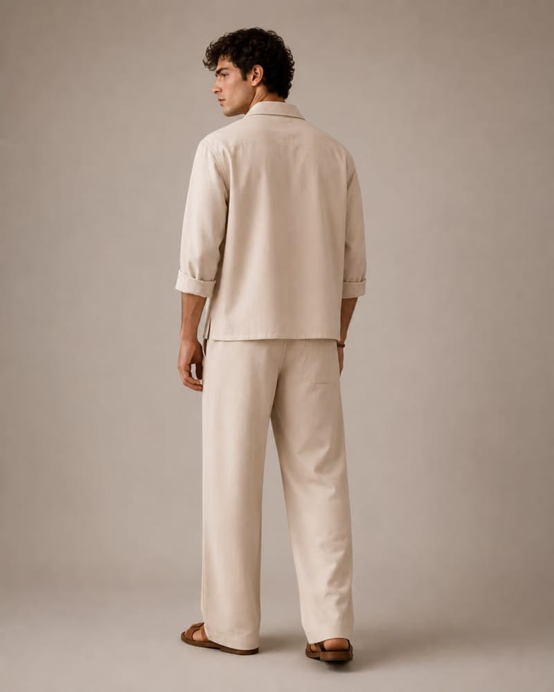 HASHWAY ARCHIVES CLASSIC LINEN CO-ORD SET
