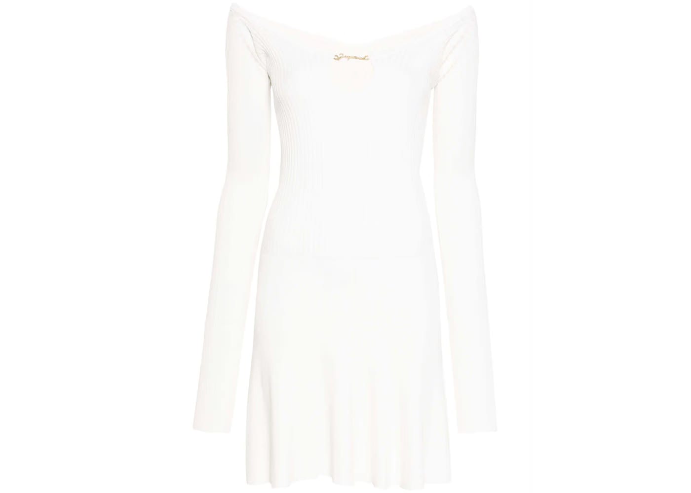 Jacquemus La Mini Robe Pralu Dress Off White