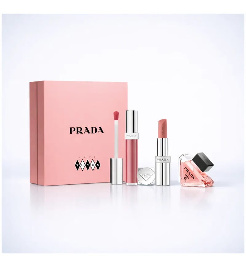 Prada Glass Lip Gloss Matte Lipstick Gift Set 2026