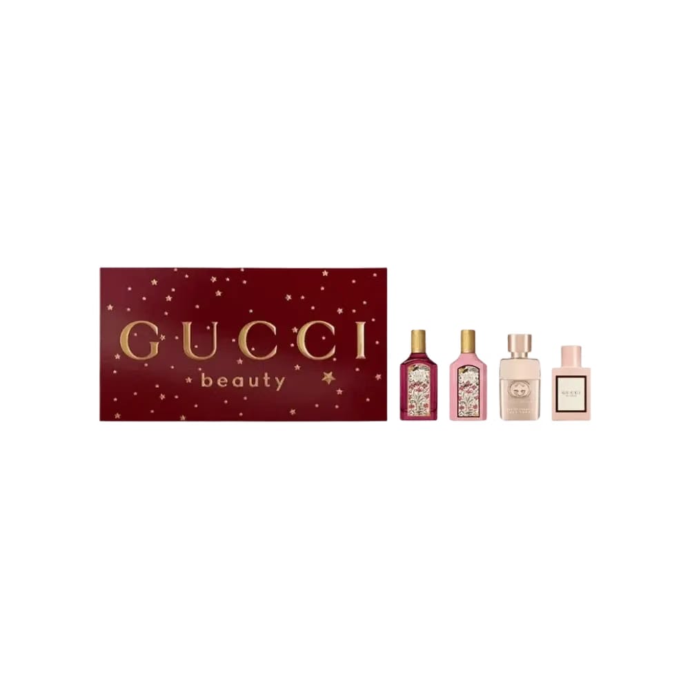 Gucci Mini Luxury Women's Fragrance 4-Piece Gift Set Christmas Limited Edition