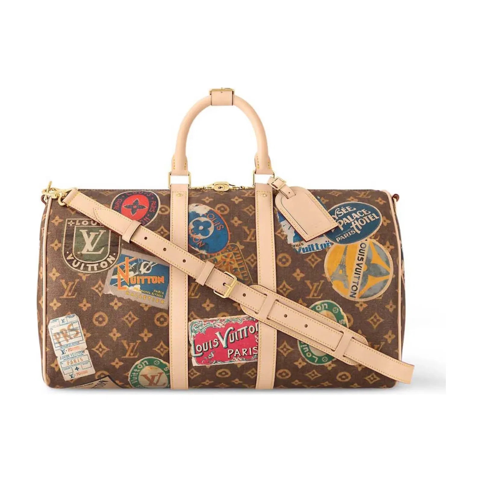 Louis Vuitton Bandouliere Keepall 45 Monogram