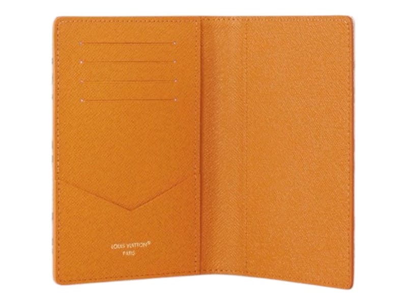 Louis Vuitton The Flight Mode Monogram Passport Cover Monogram Dune Pink Multicolor