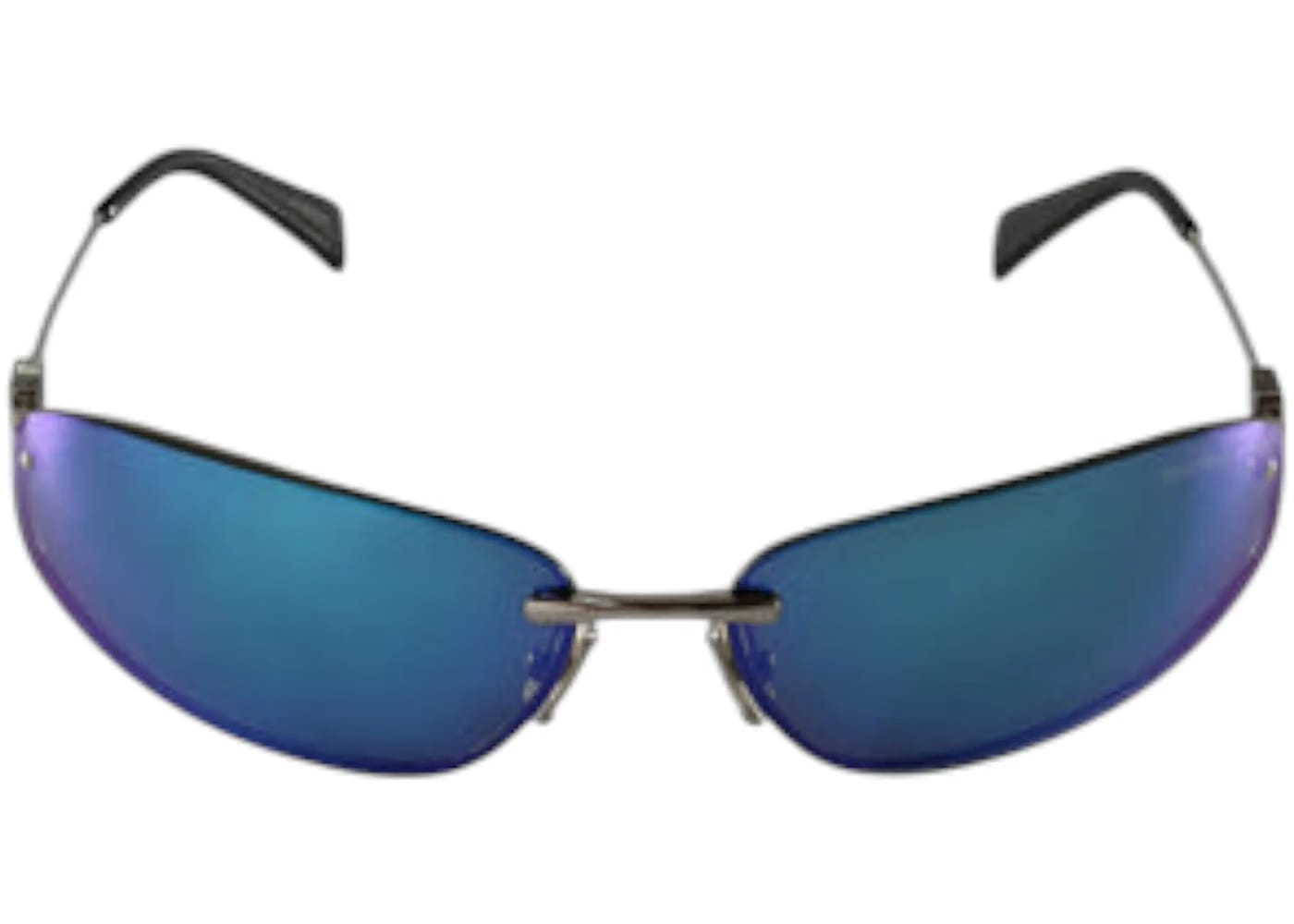 Miu Miu Miu Nocturne Sunglasses Mirrored Cyan (0MU A50S 1BC10K)