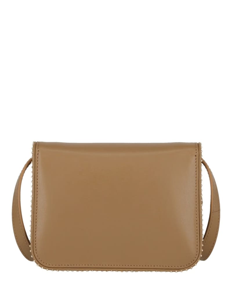 Ferragamo Mini Vara Bow Crossbody Camel