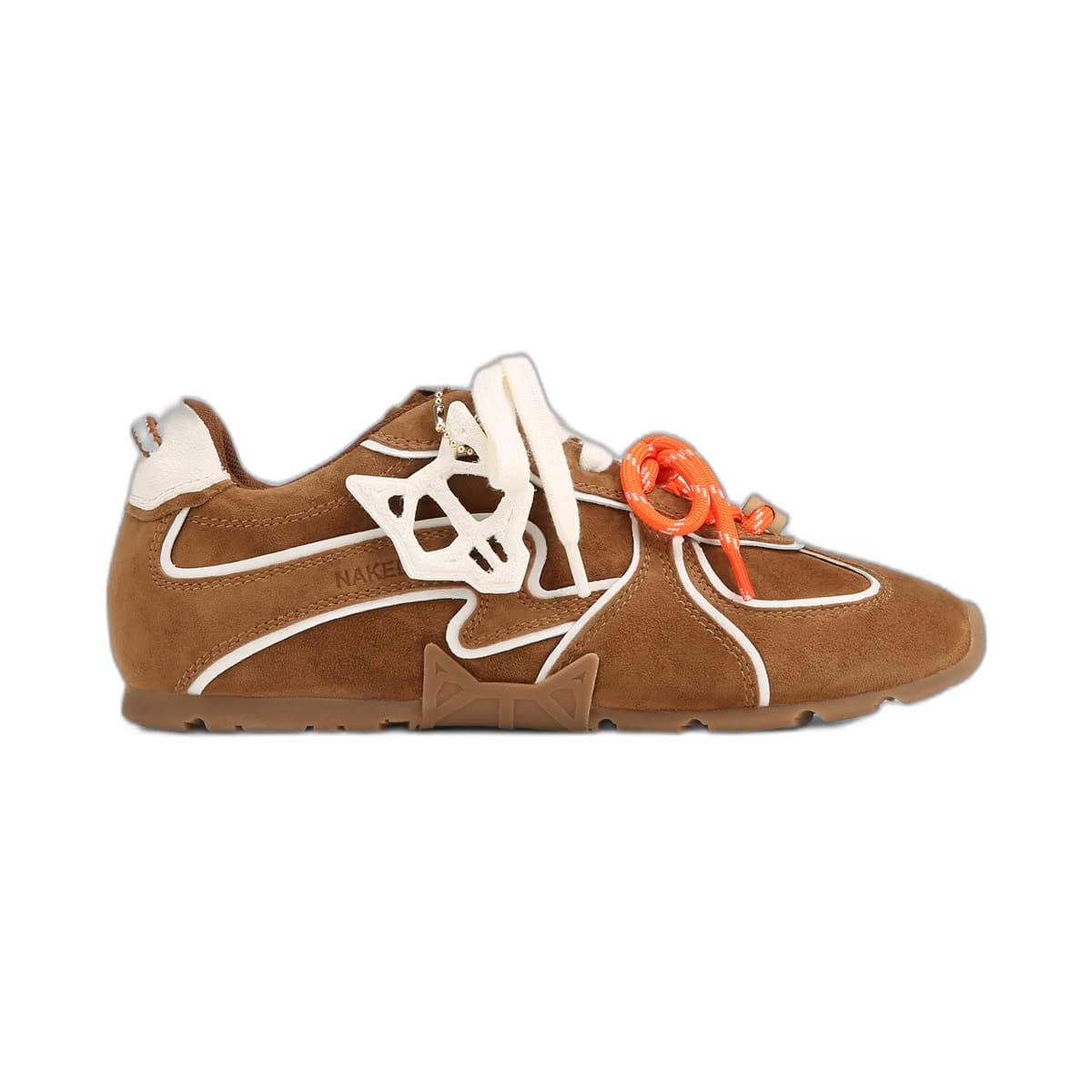 Adored Tan/White Suede