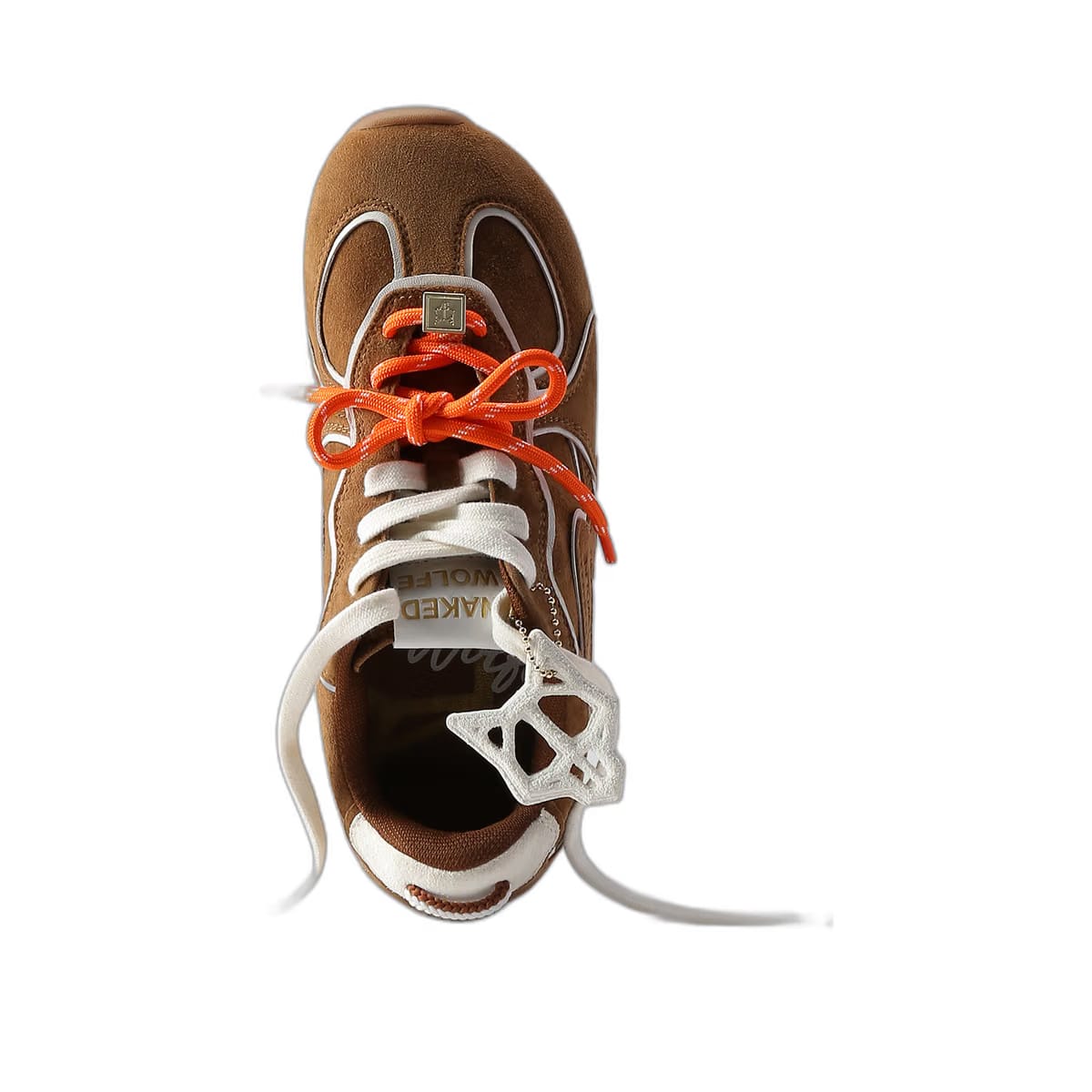 Adored Tan/White Suede