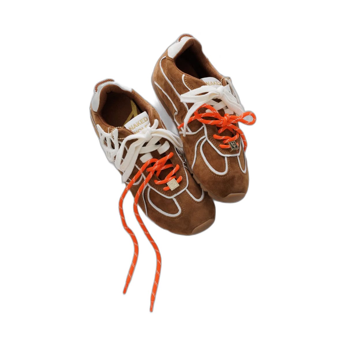 Adored Tan/White Suede