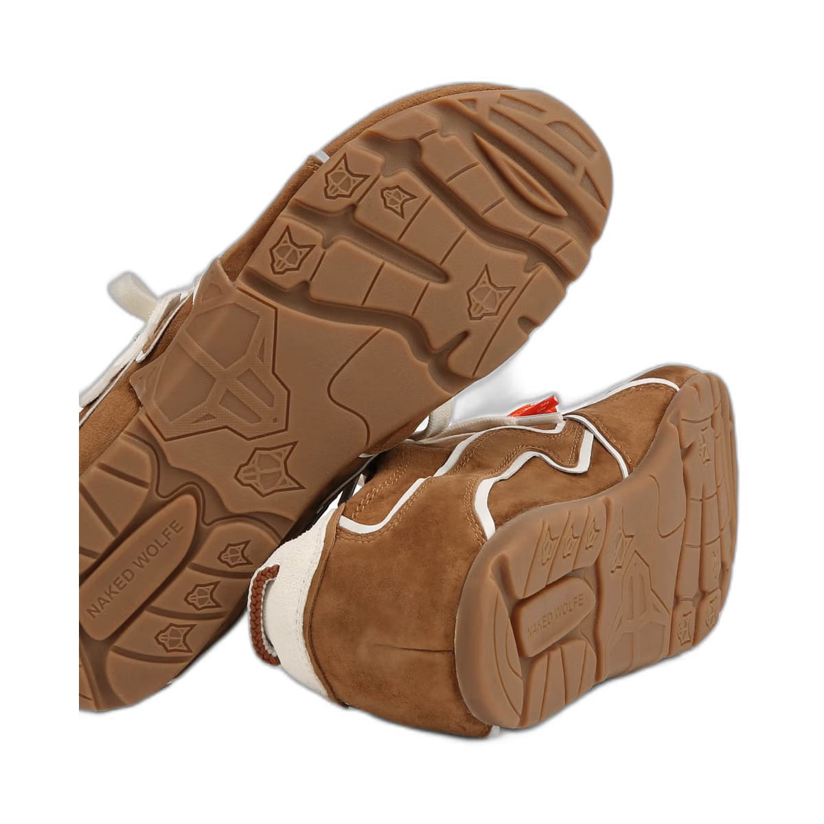 Adored Tan/White Suede