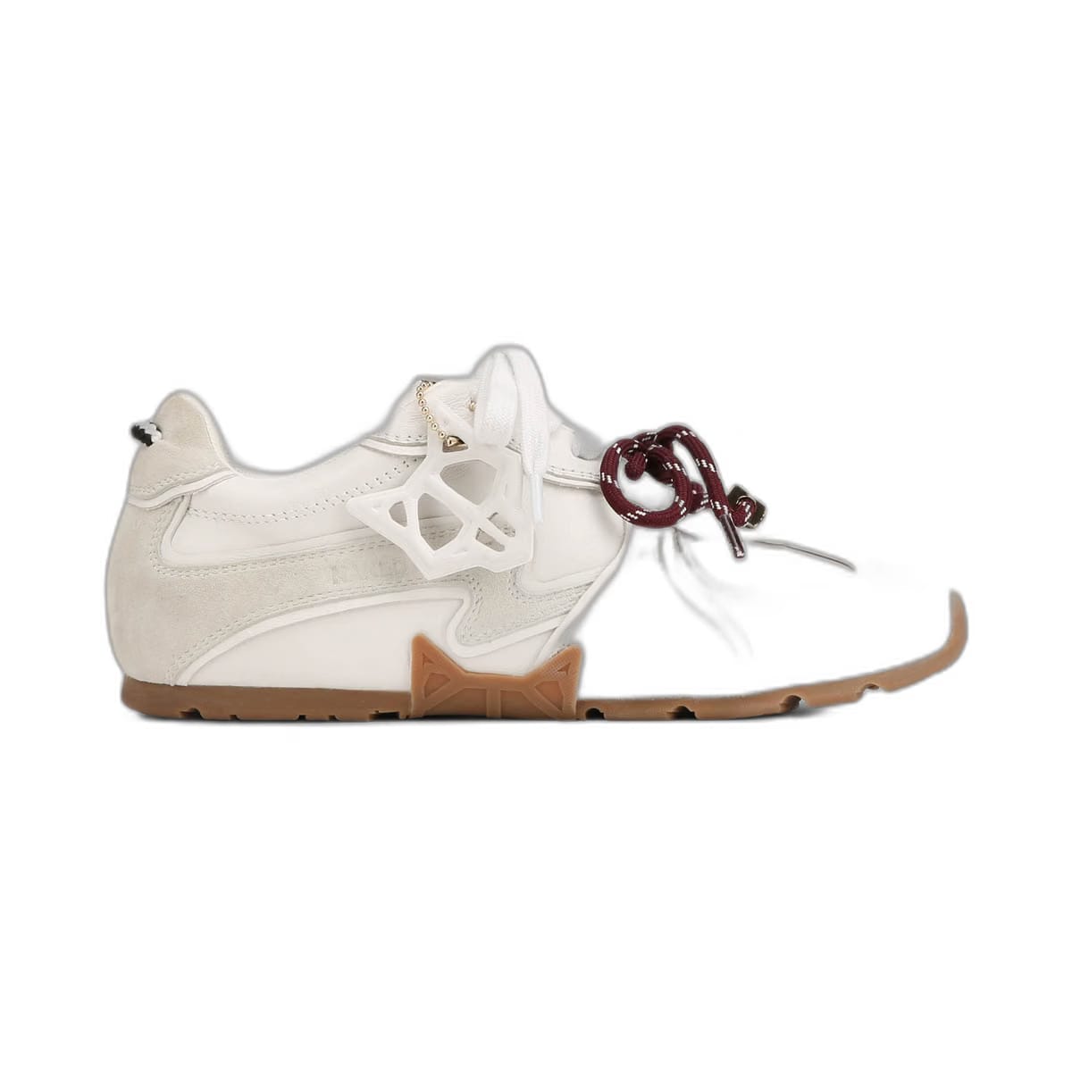 Adored White Suede/Leather