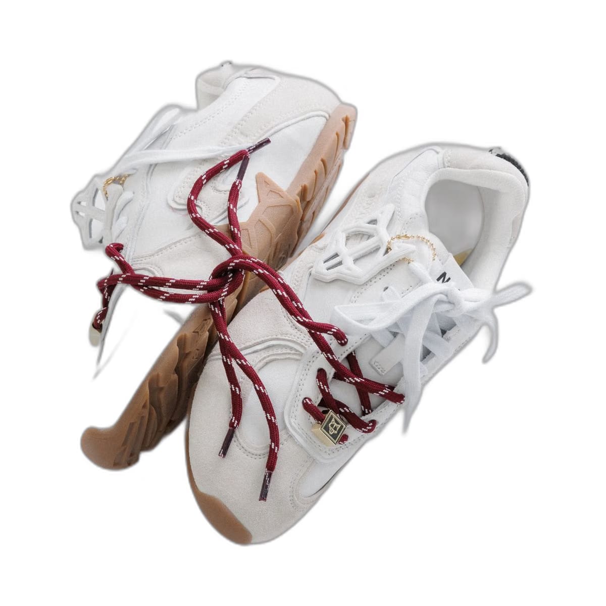 Adored White Suede/Leather