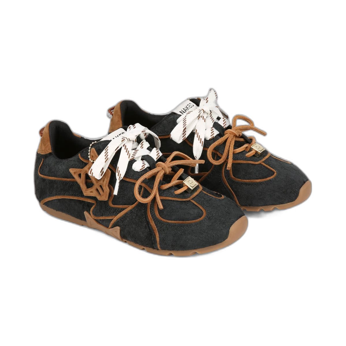 Adored Navy Tie Dye Suede