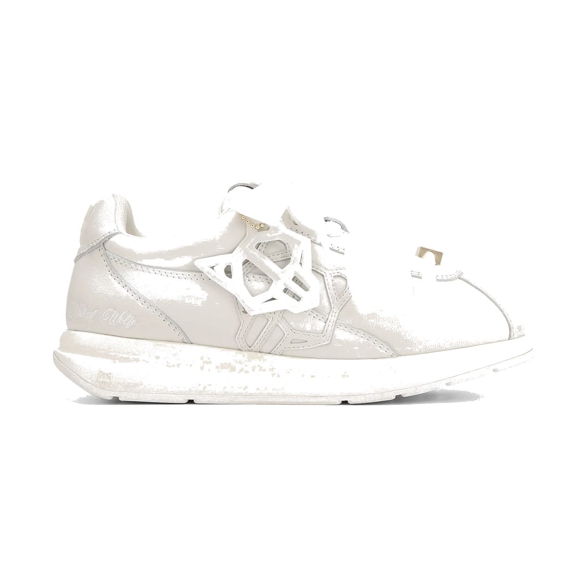 Expense White Leather