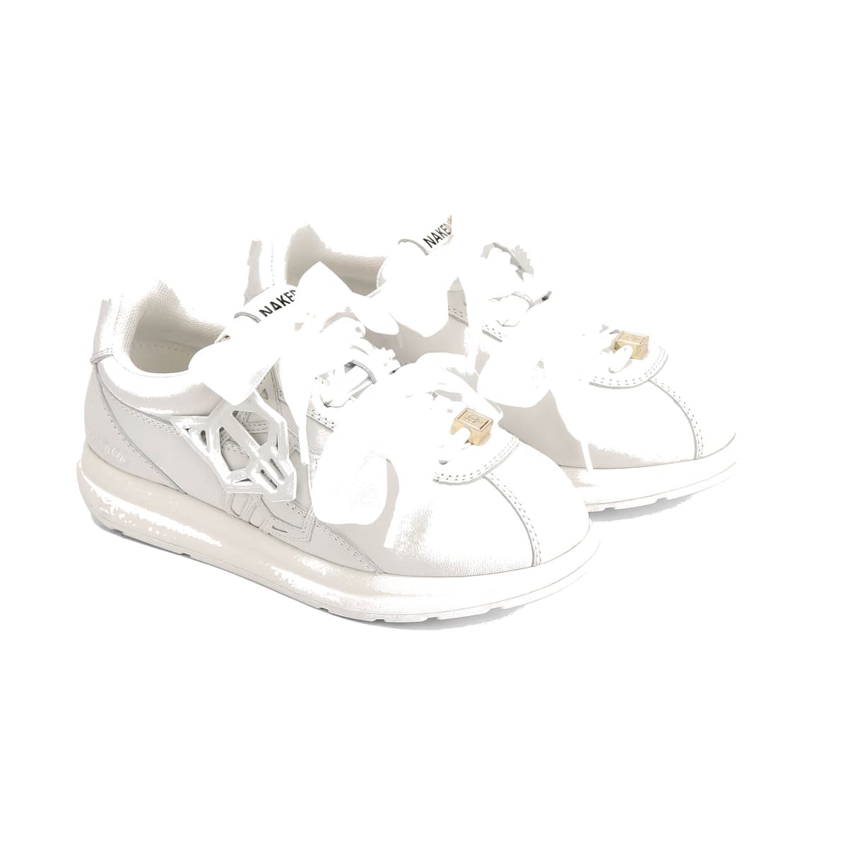 Expense White Leather