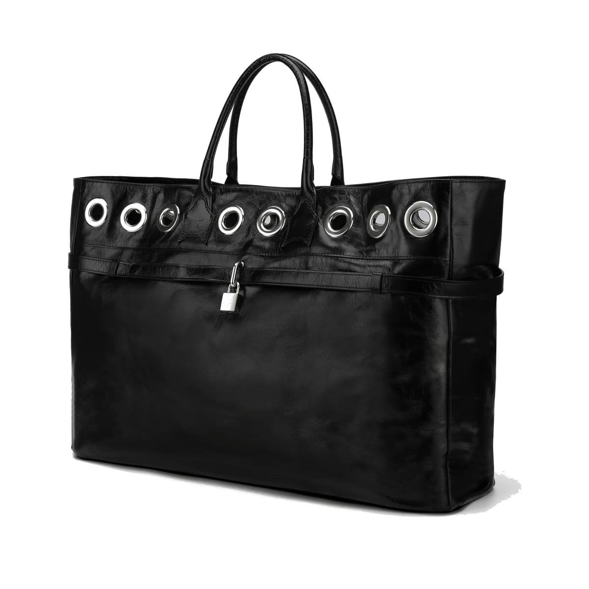 Brooklyn Black Athena Leather