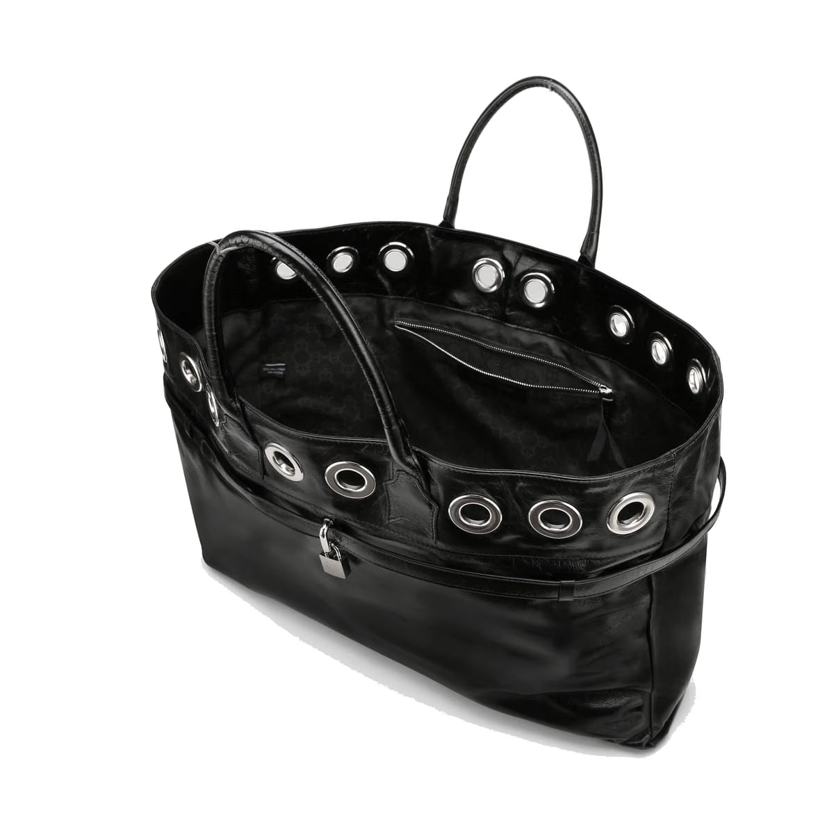 Brooklyn Black Athena Leather