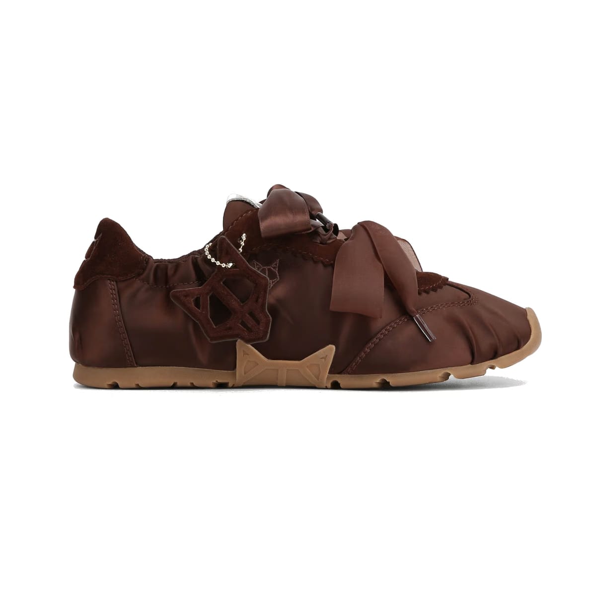 Adorable Brown Satin