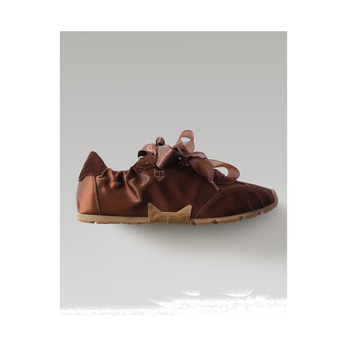 Adorable Brown Satin