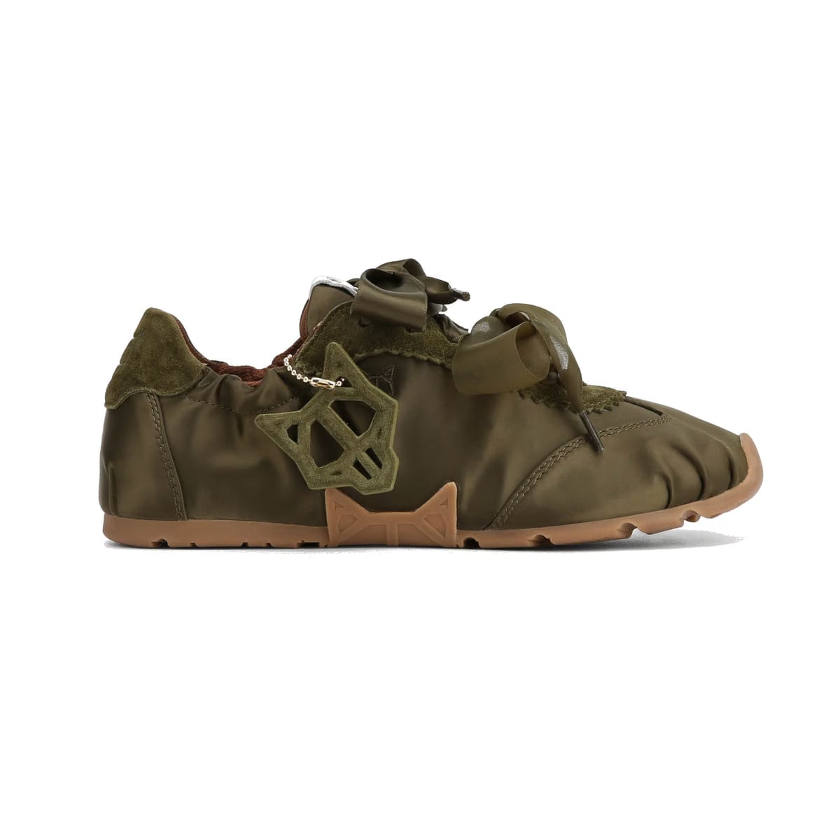 Adorable Khaki Satin