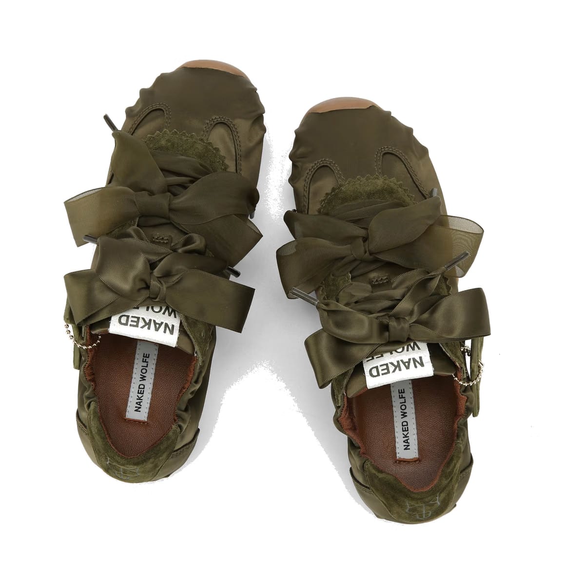 Adorable Khaki Satin