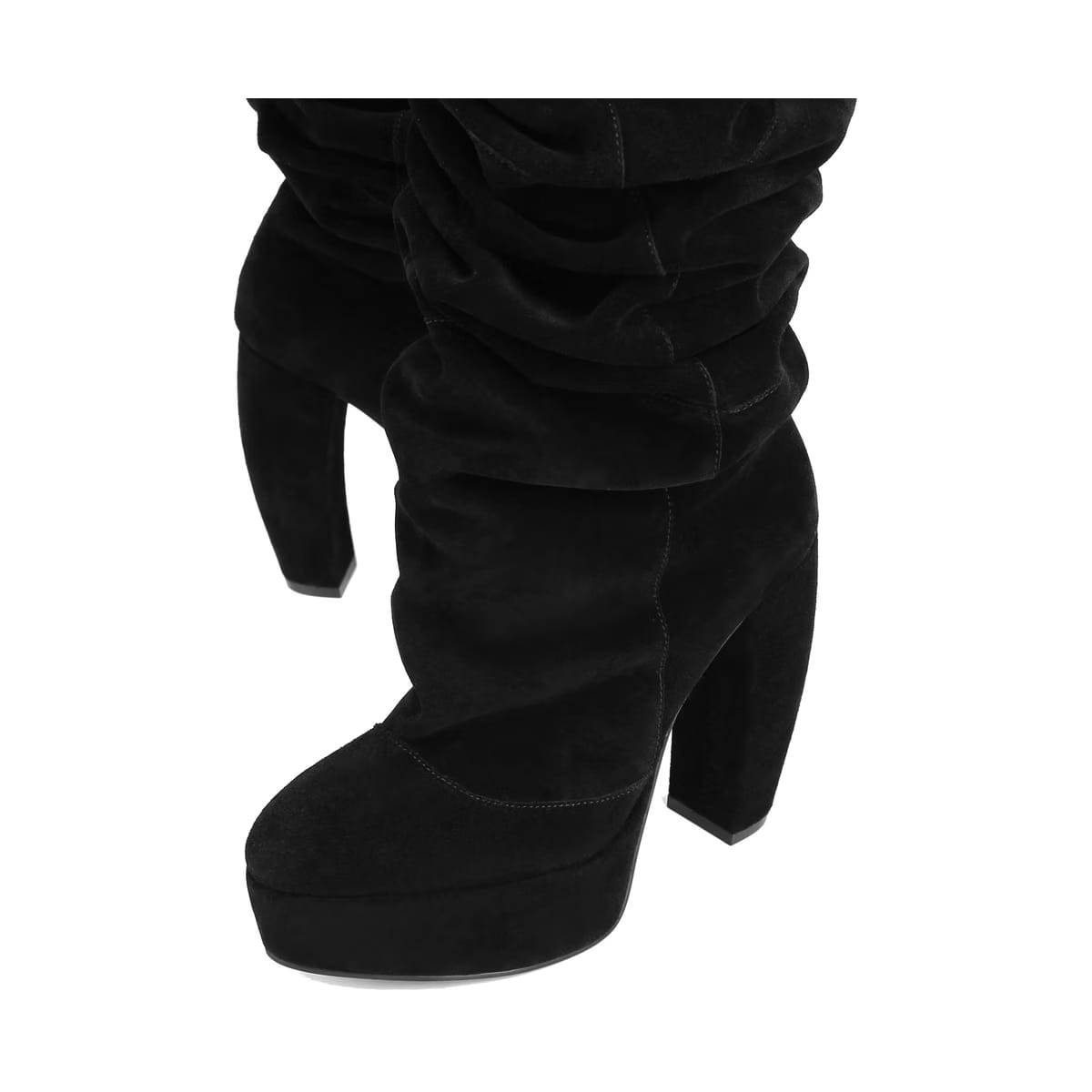 Dallas Black Suede