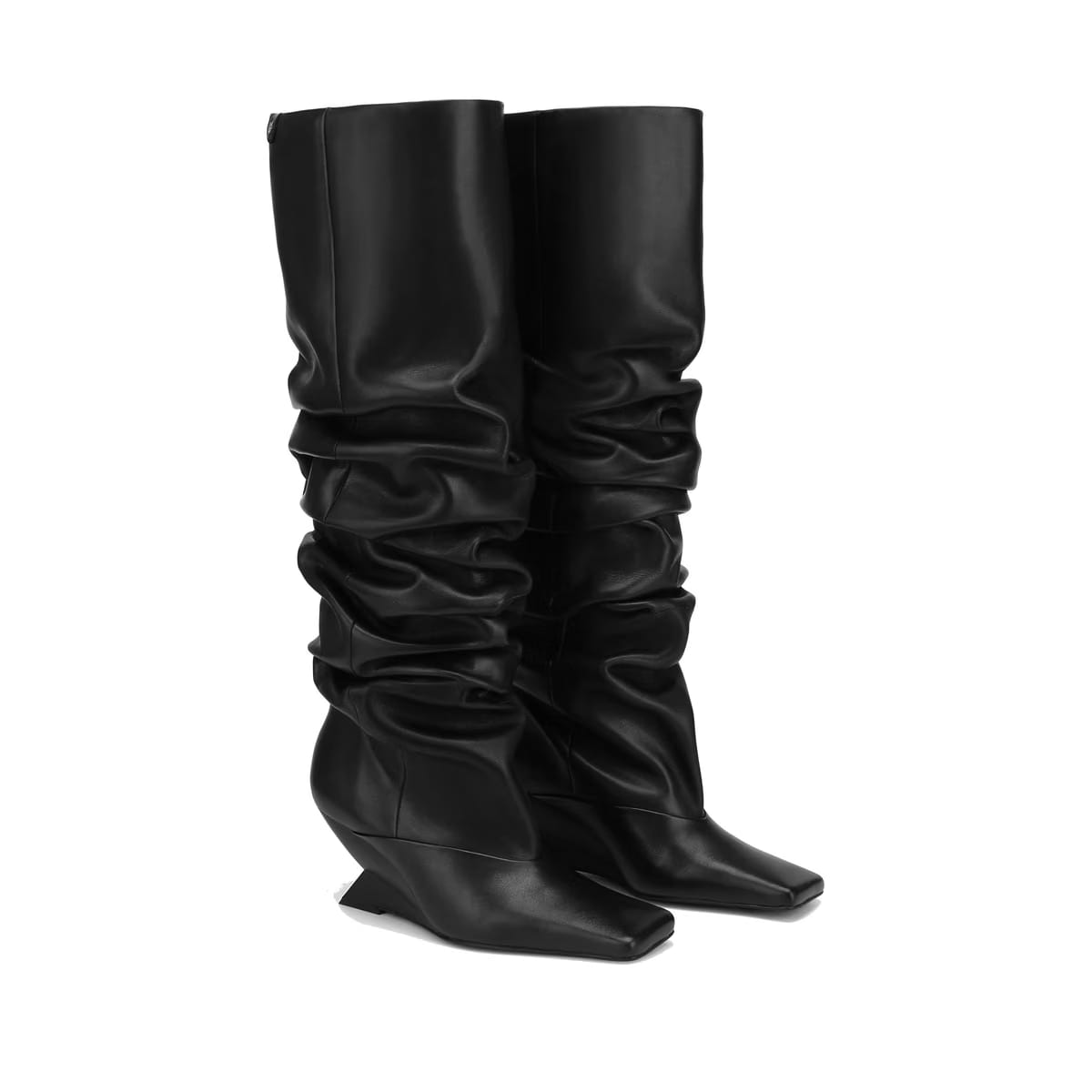 Allie Black Leather
