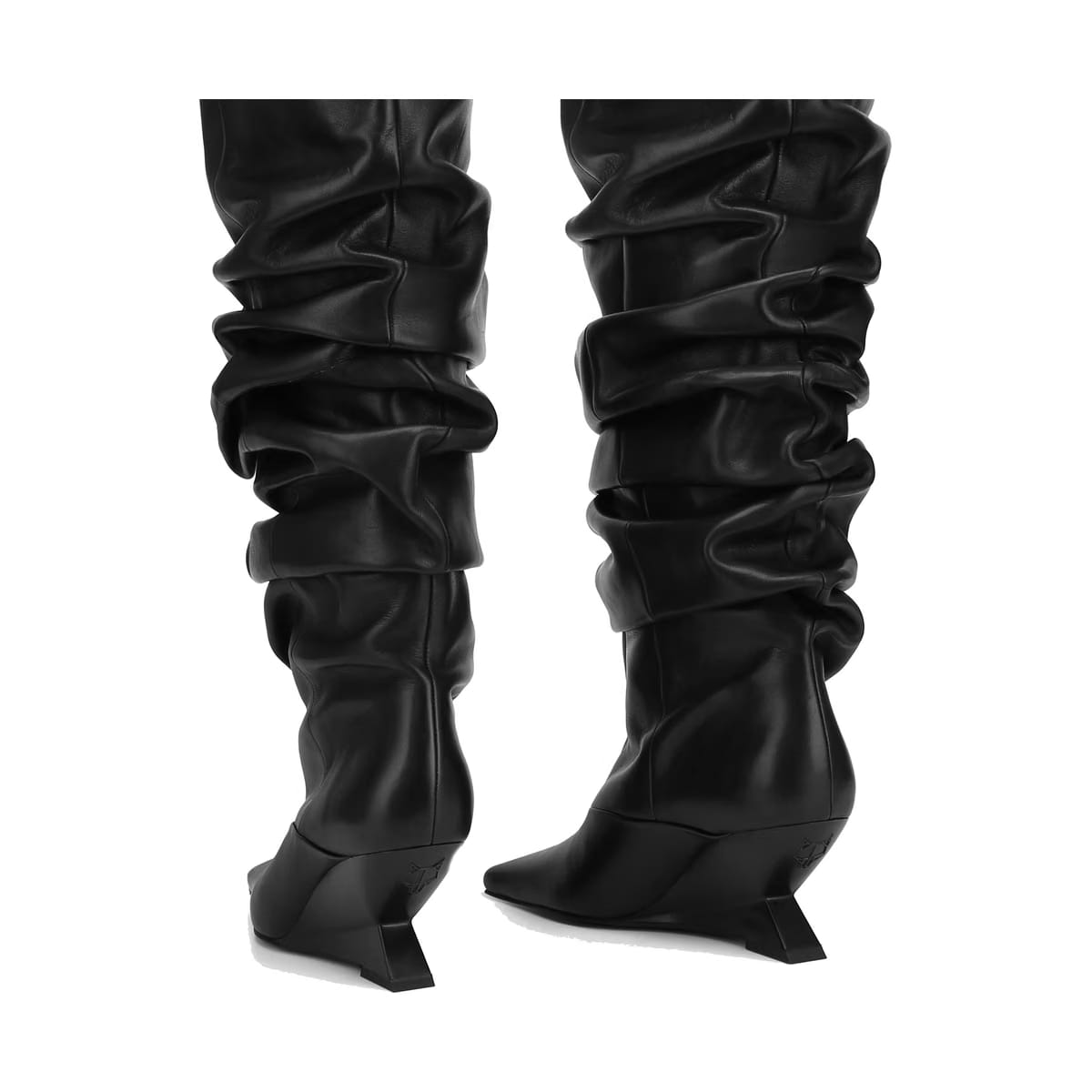 Allie Black Leather