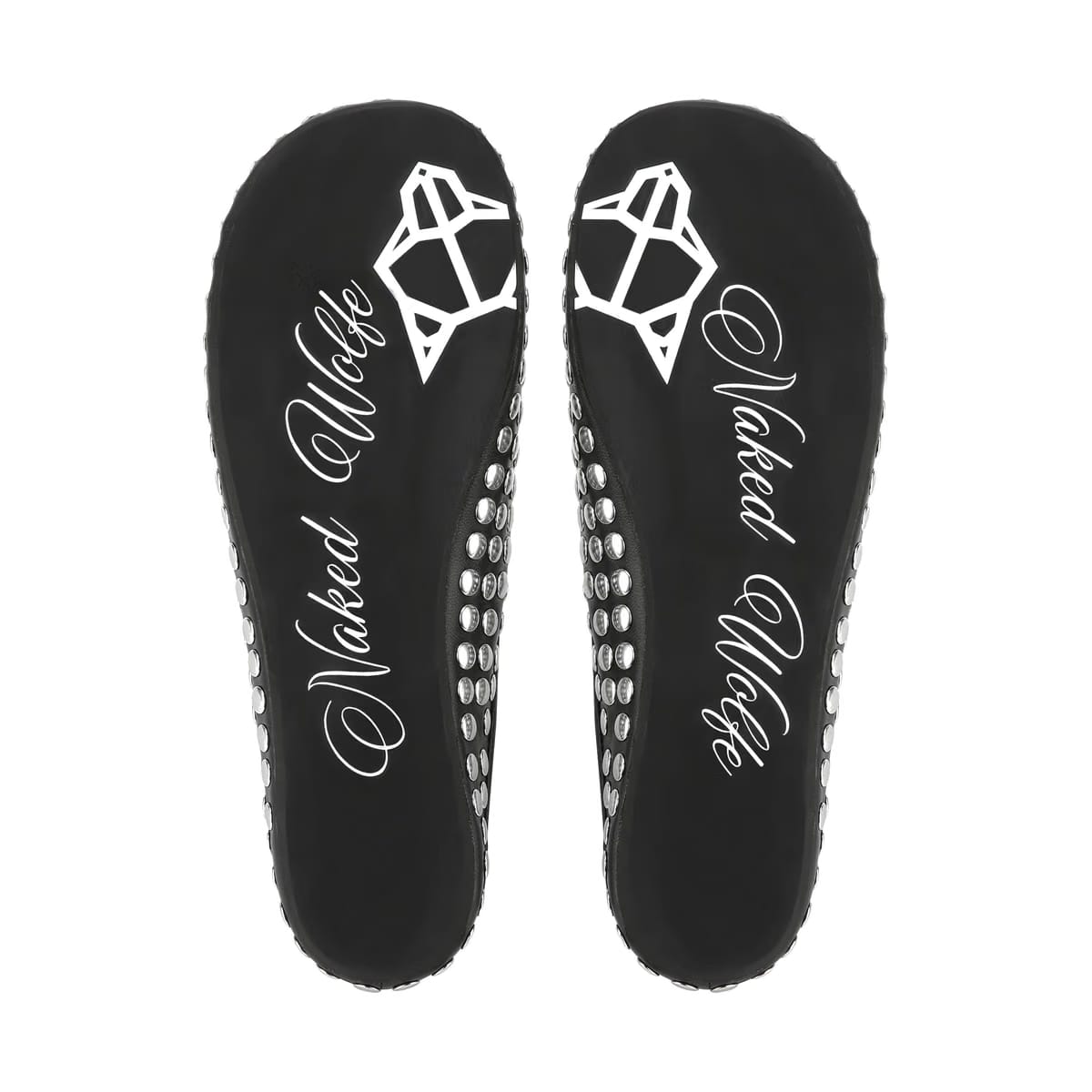 Pippa Black Studded Leather