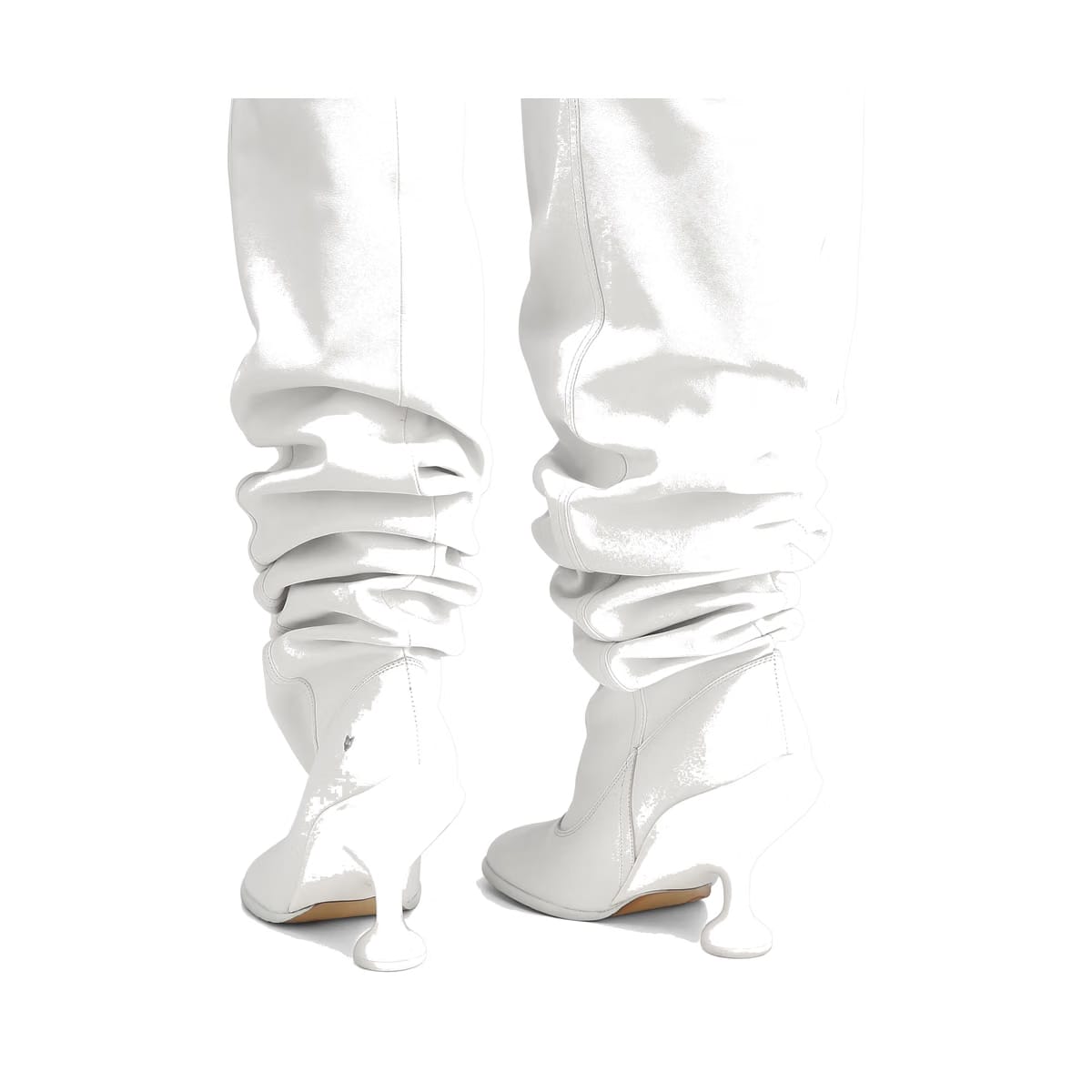 Boho Nappa Cow Leather White